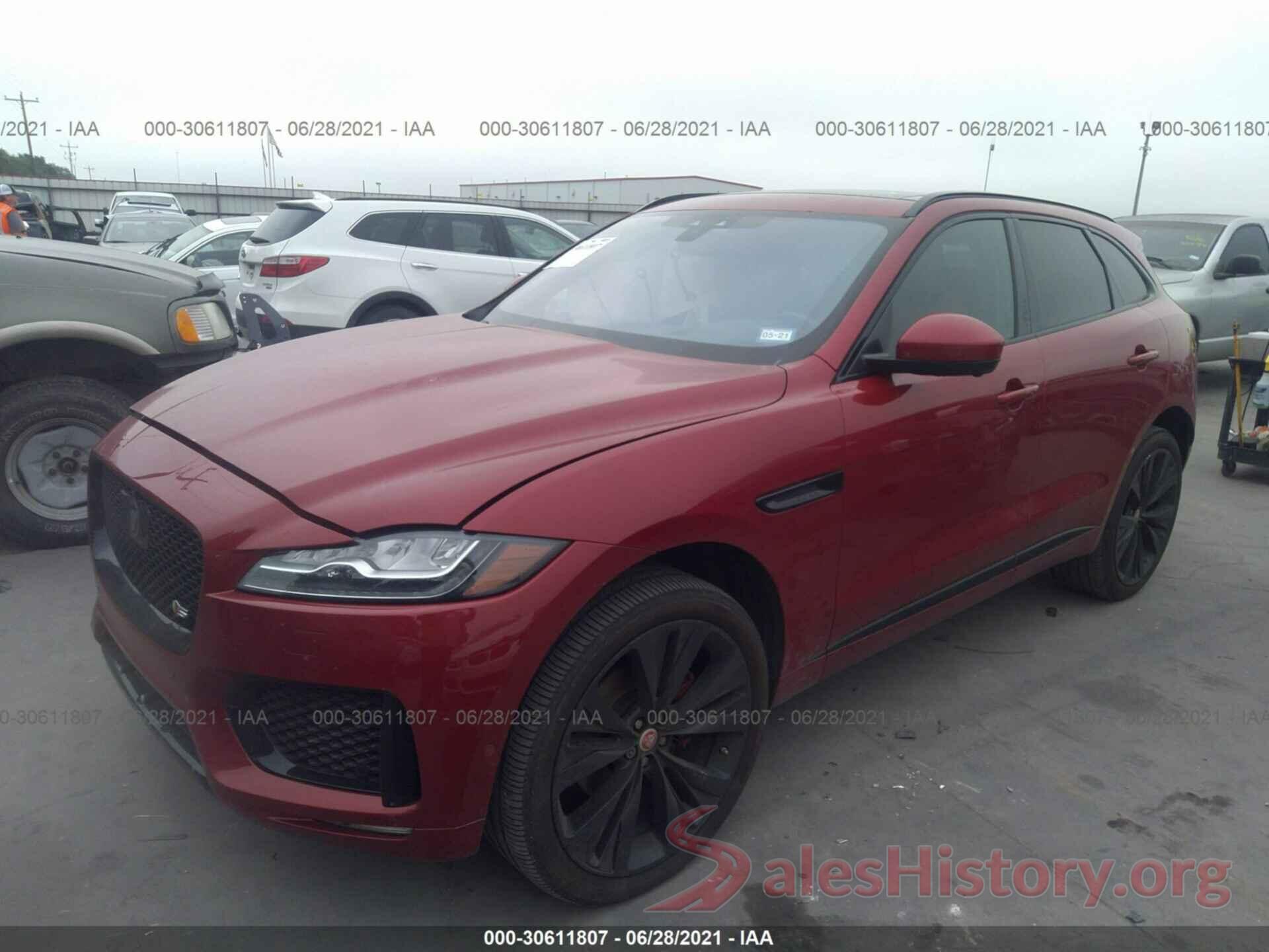 SADCM2BV6HA085331 2017 JAGUAR F-PACE