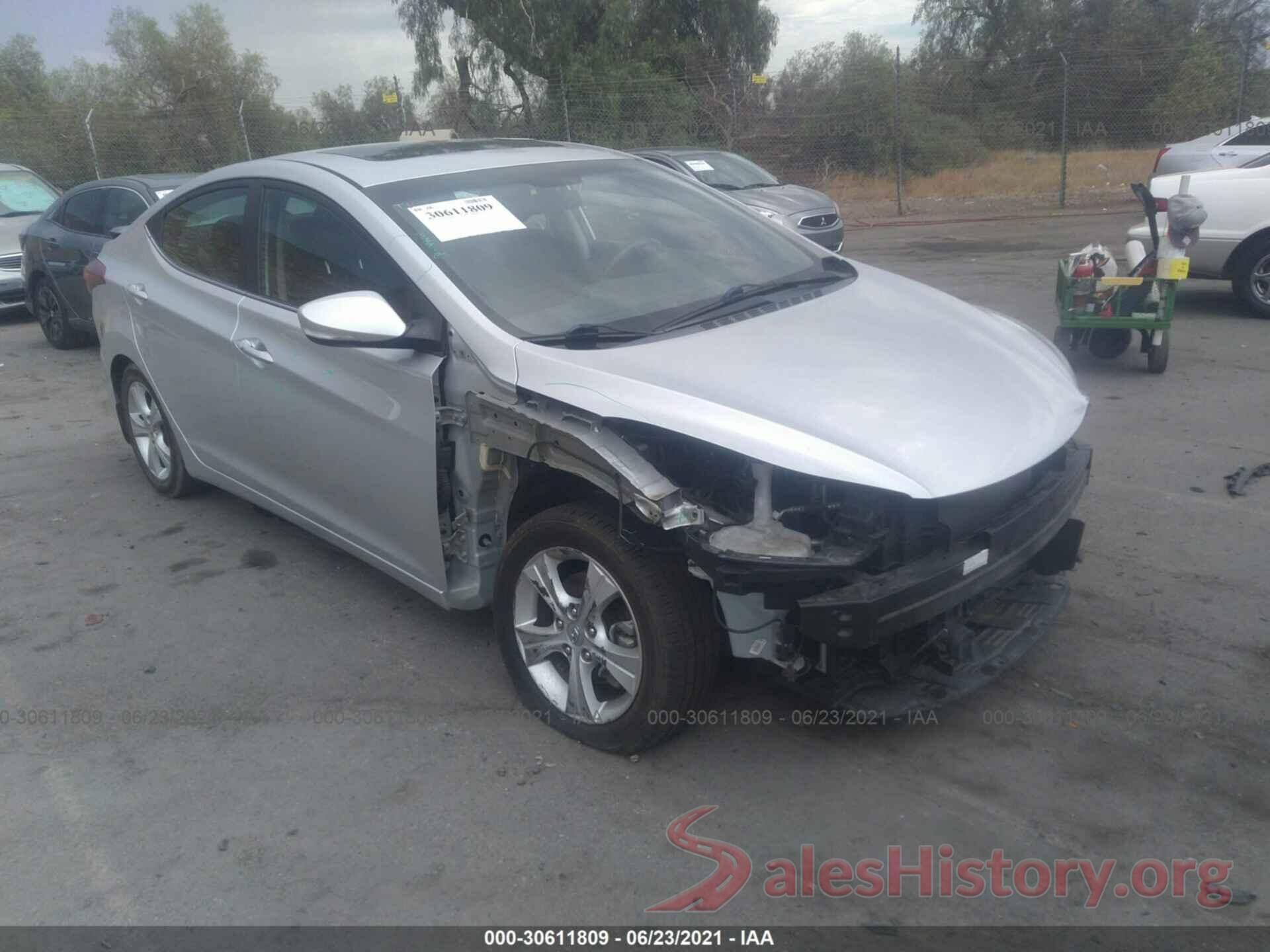 5NPDH4AEXGH669952 2016 HYUNDAI ELANTRA