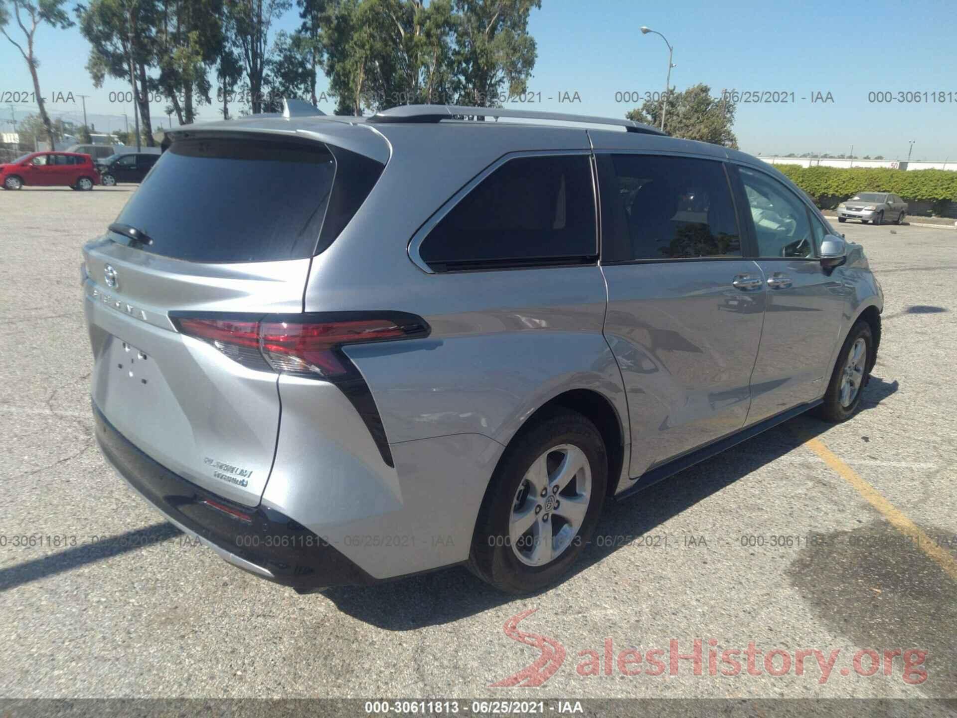 5TDERKEC8MS027931 2021 TOYOTA SIENNA