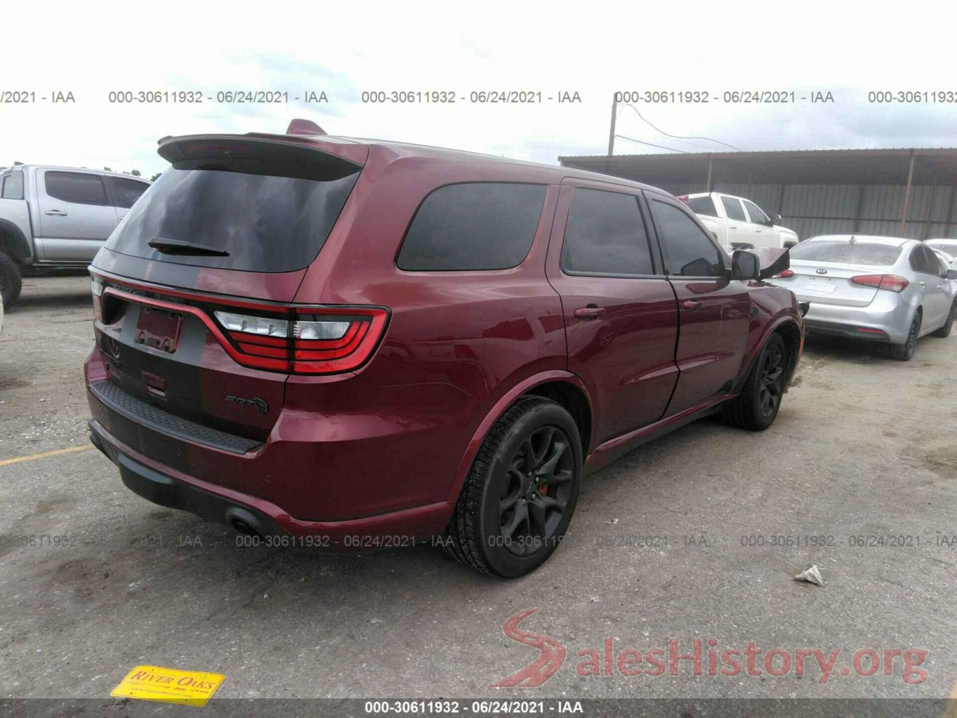 1C4SDJH93MC605690 2021 DODGE DURANGO