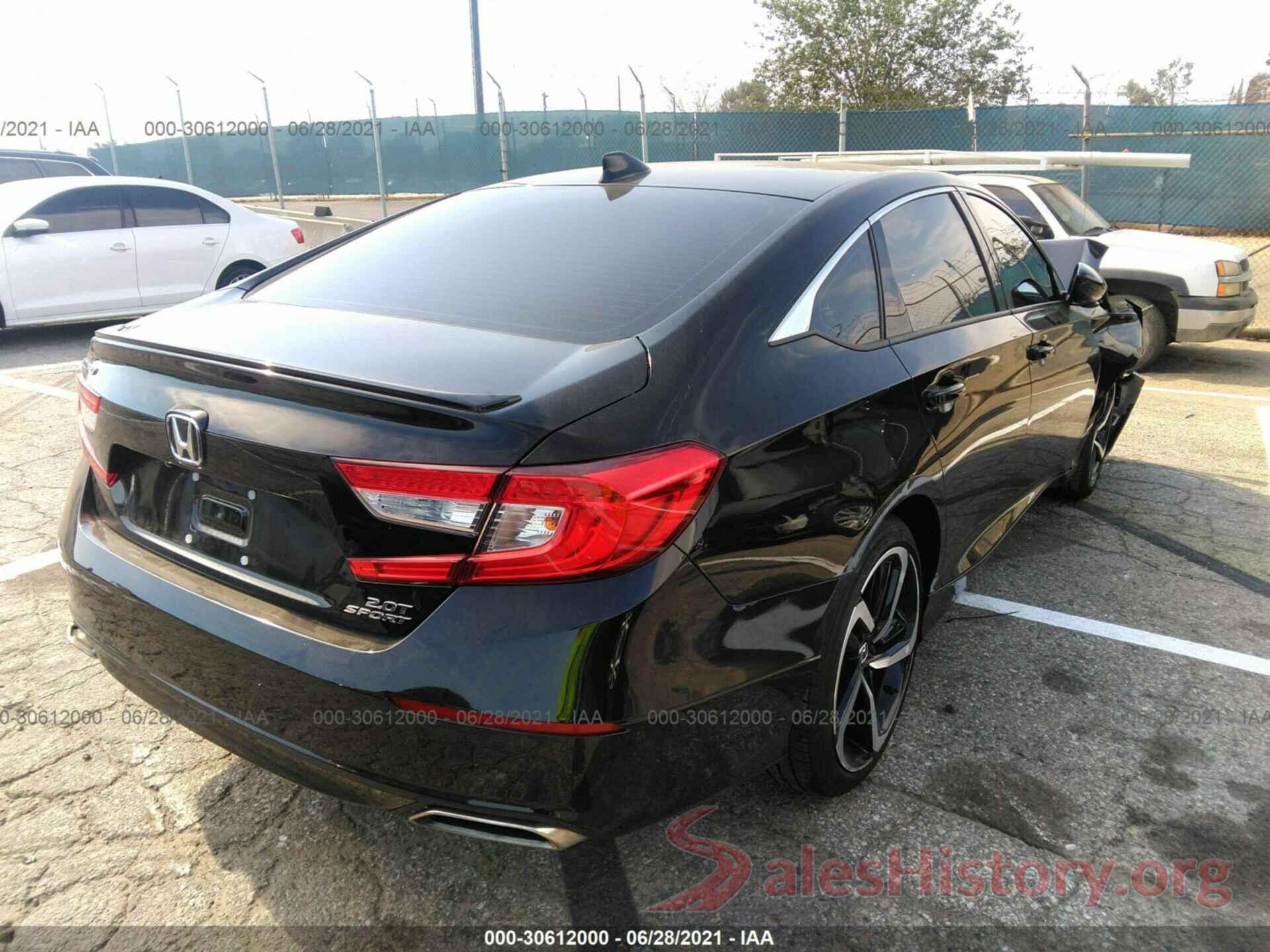 1HGCV2F34MA000550 2021 HONDA ACCORD SEDAN