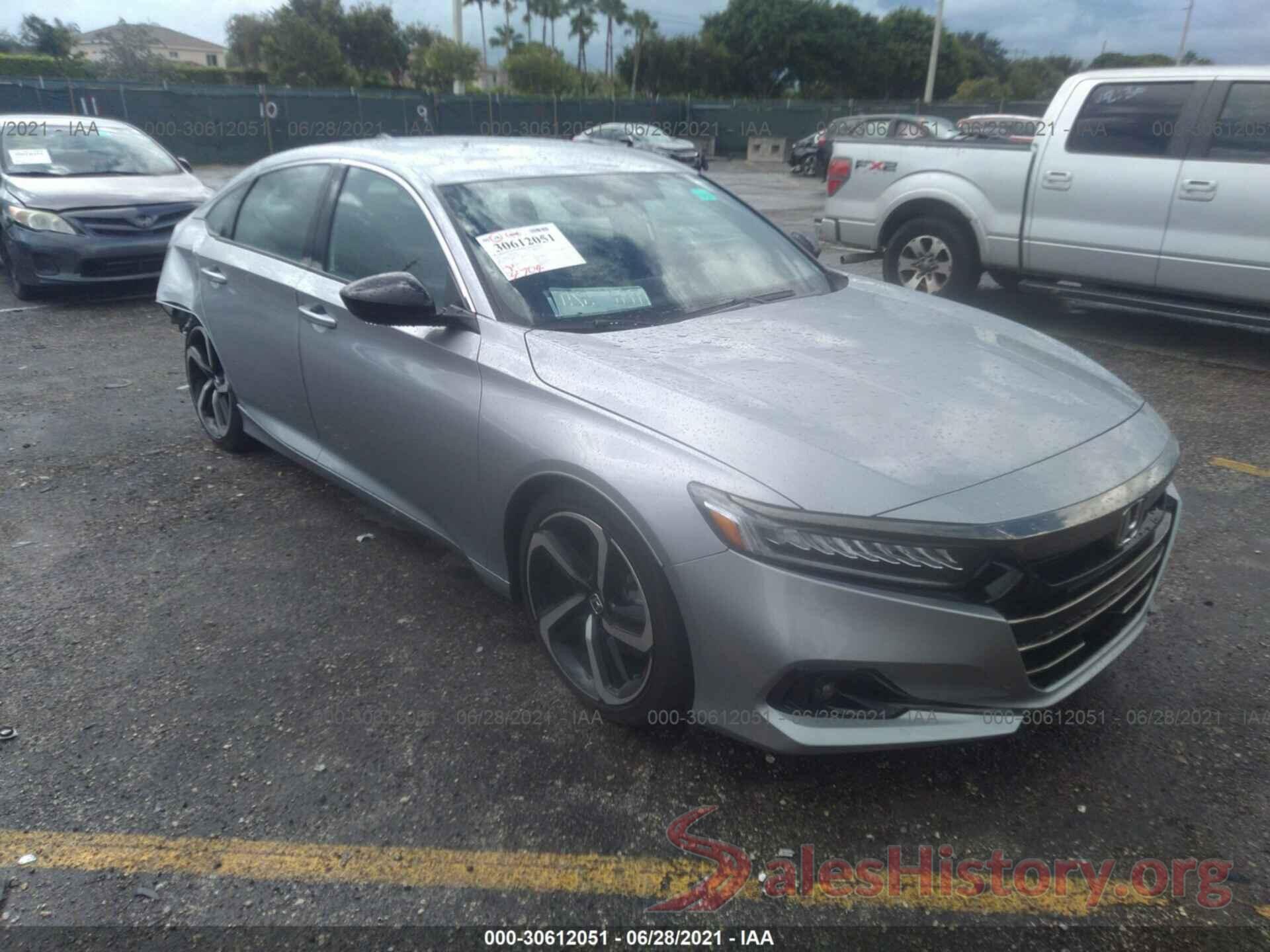 1HGCV1F35MA013057 2021 HONDA ACCORD SEDAN