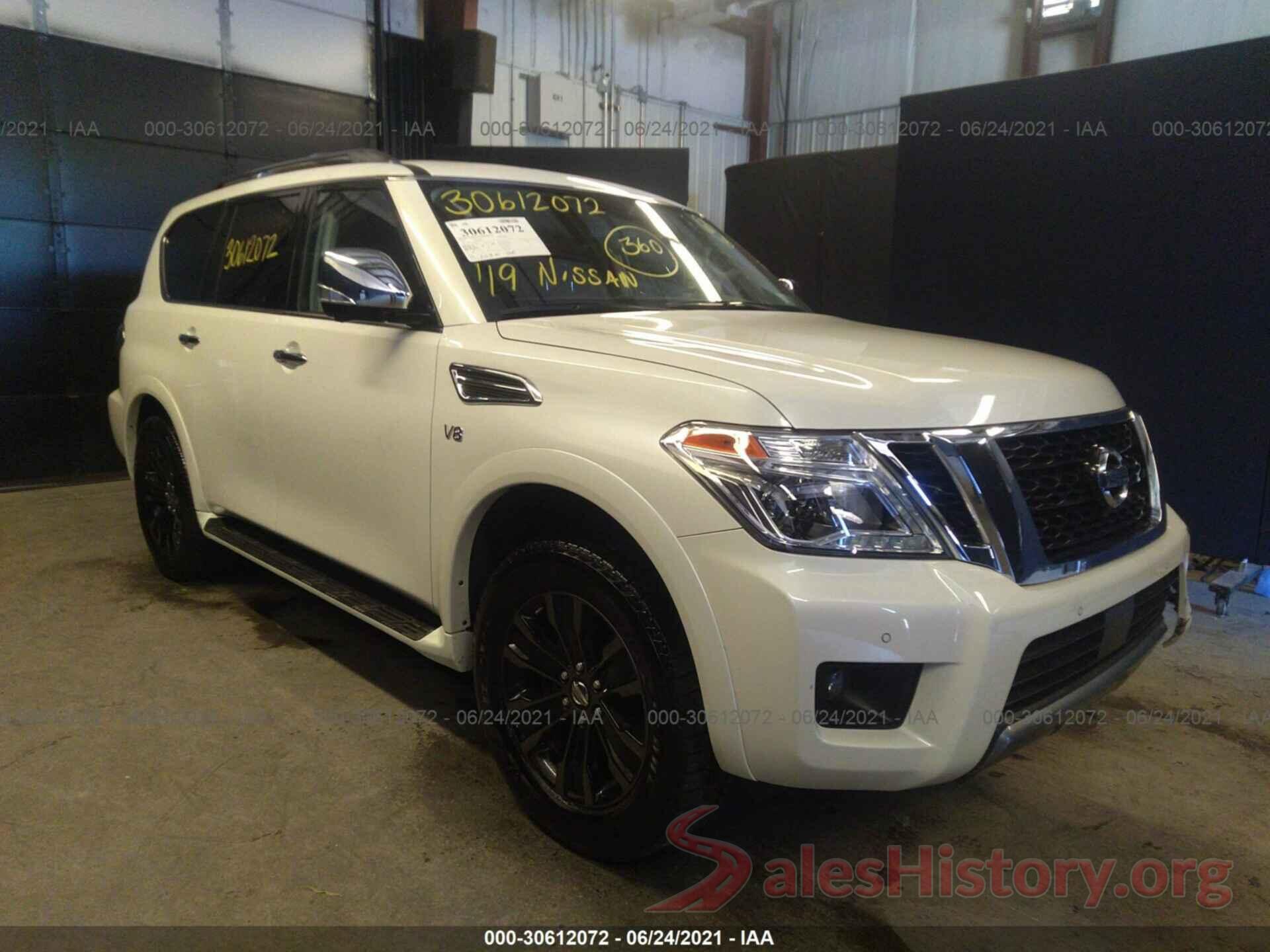 JN8AY2NE6K9758733 2019 NISSAN ARMADA