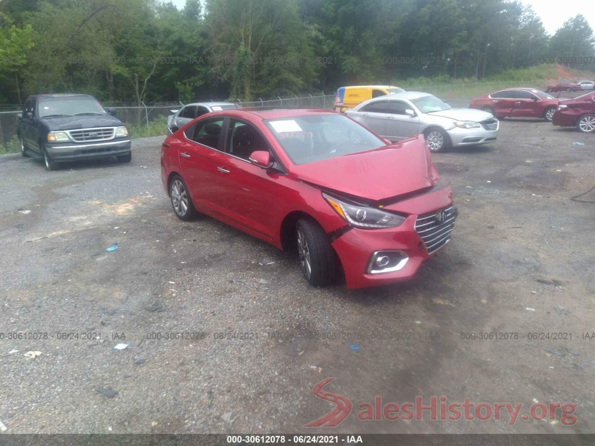 3KPC34A65ME145188 2021 HYUNDAI ACCENT