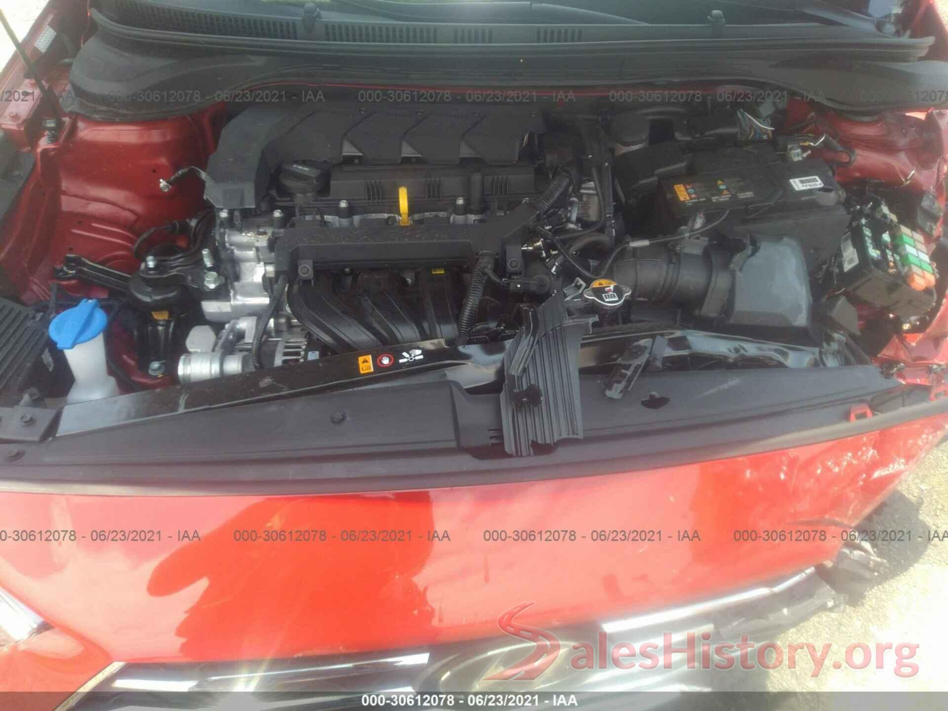 3KPC34A65ME145188 2021 HYUNDAI ACCENT