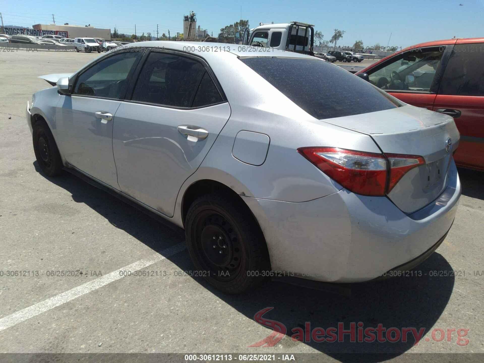 5YFBURHE6GP426597 2016 TOYOTA COROLLA