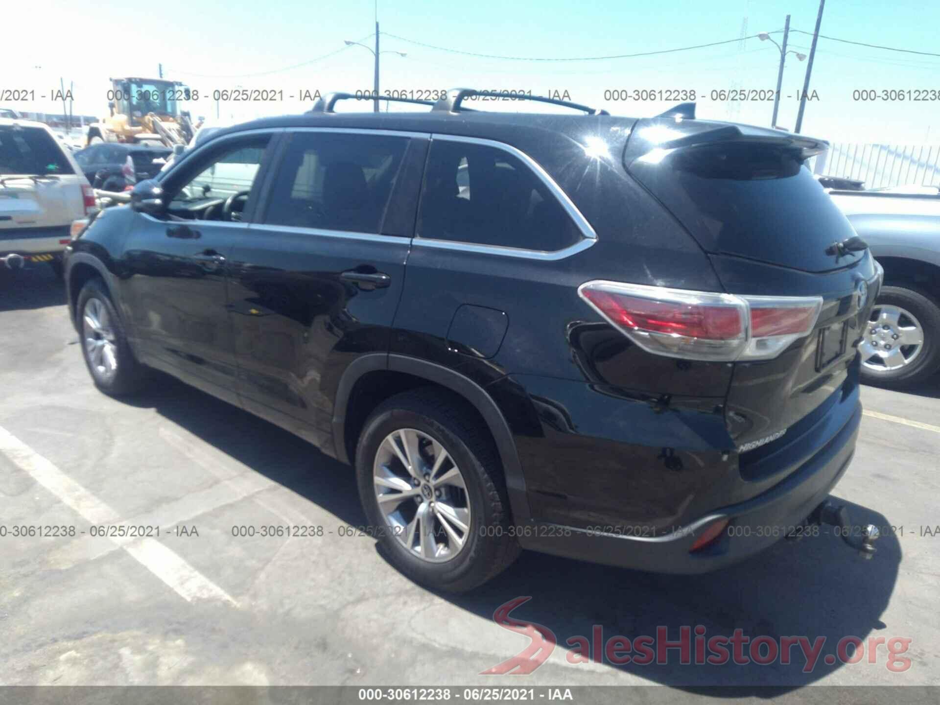 5TDZKRFH3GS183811 2016 TOYOTA HIGHLANDER