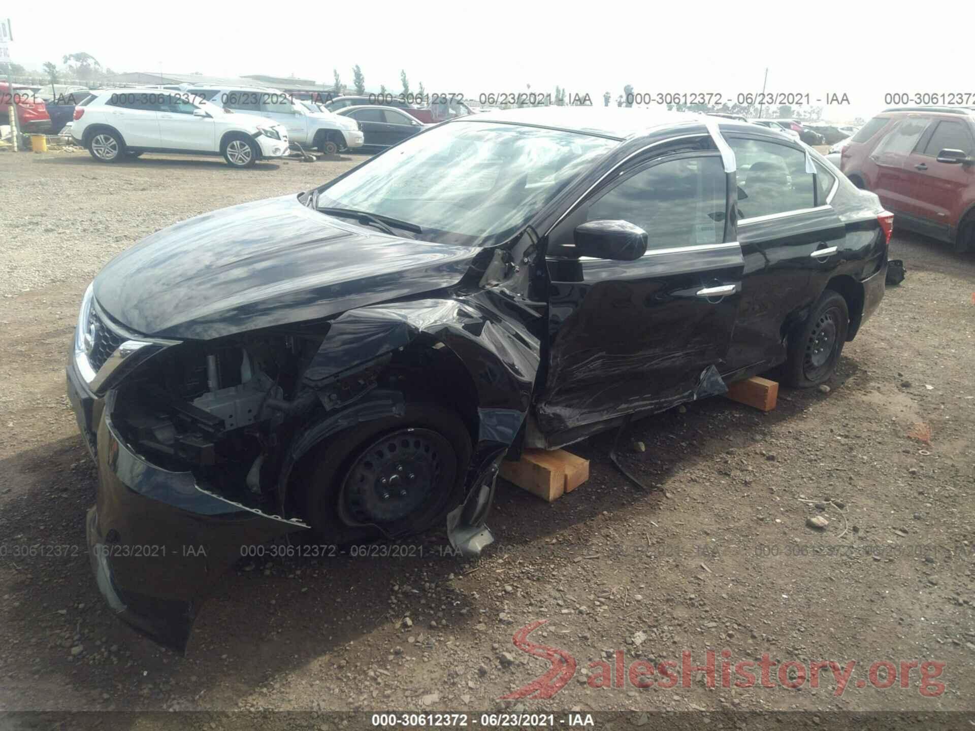 3N1AB7AP2KY404898 2019 NISSAN SENTRA