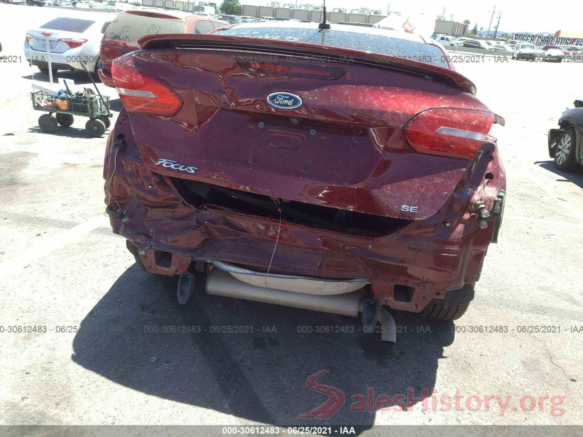 1FADP3F29GL282564 2016 FORD FOCUS