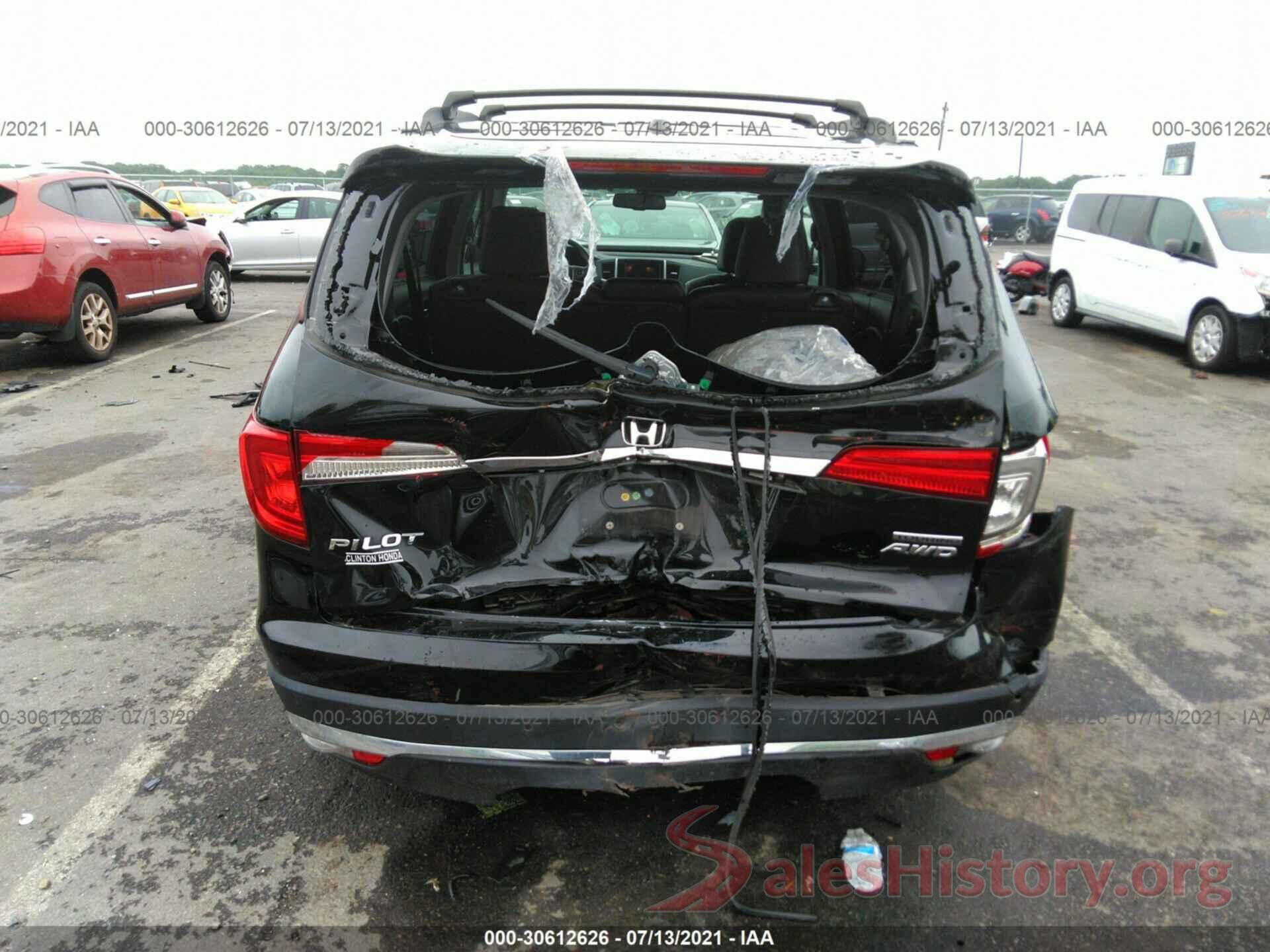 5FNYF6H9XGB060967 2016 HONDA PILOT