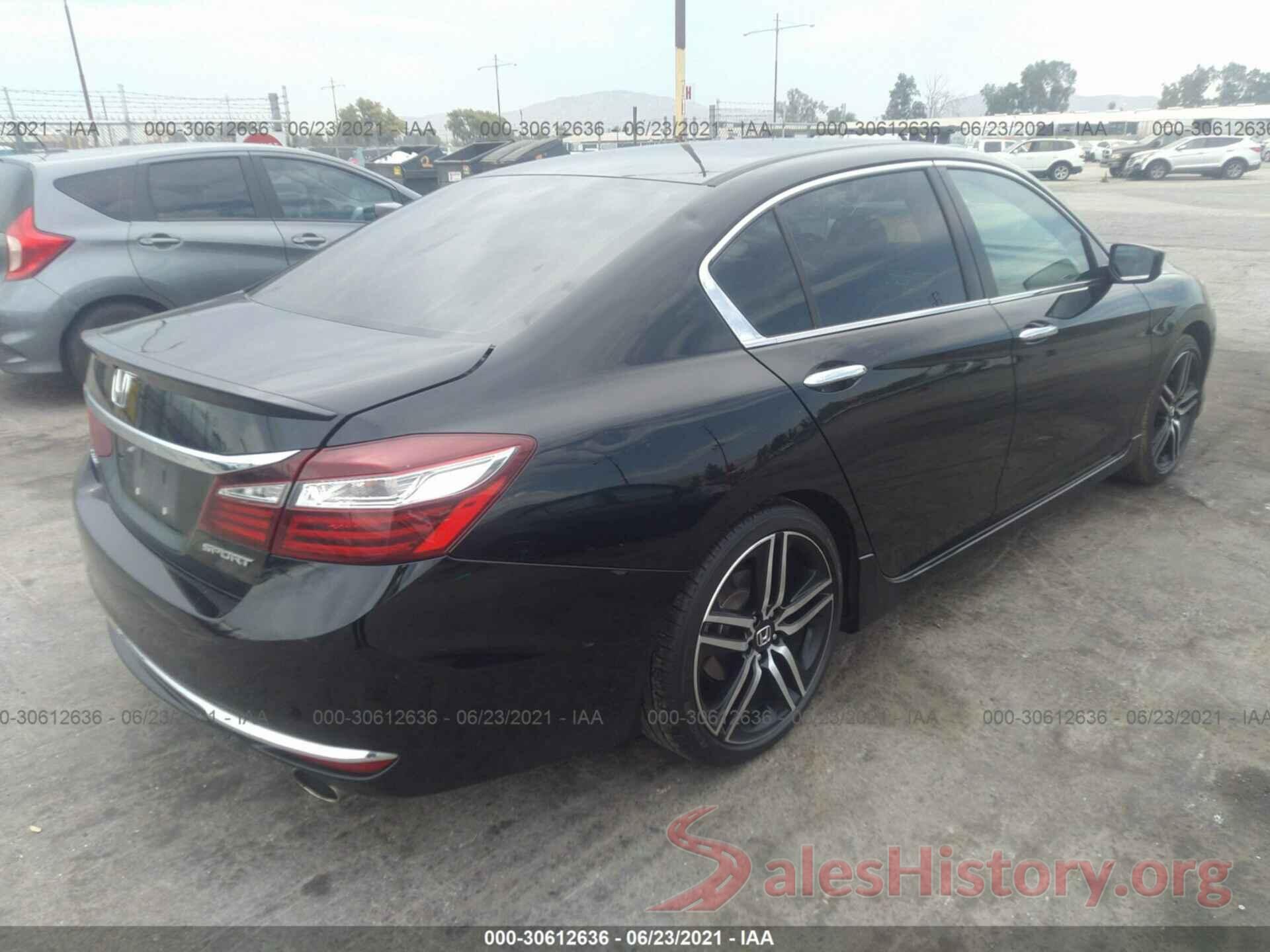 1HGCR2F54HA288162 2017 HONDA ACCORD SEDAN