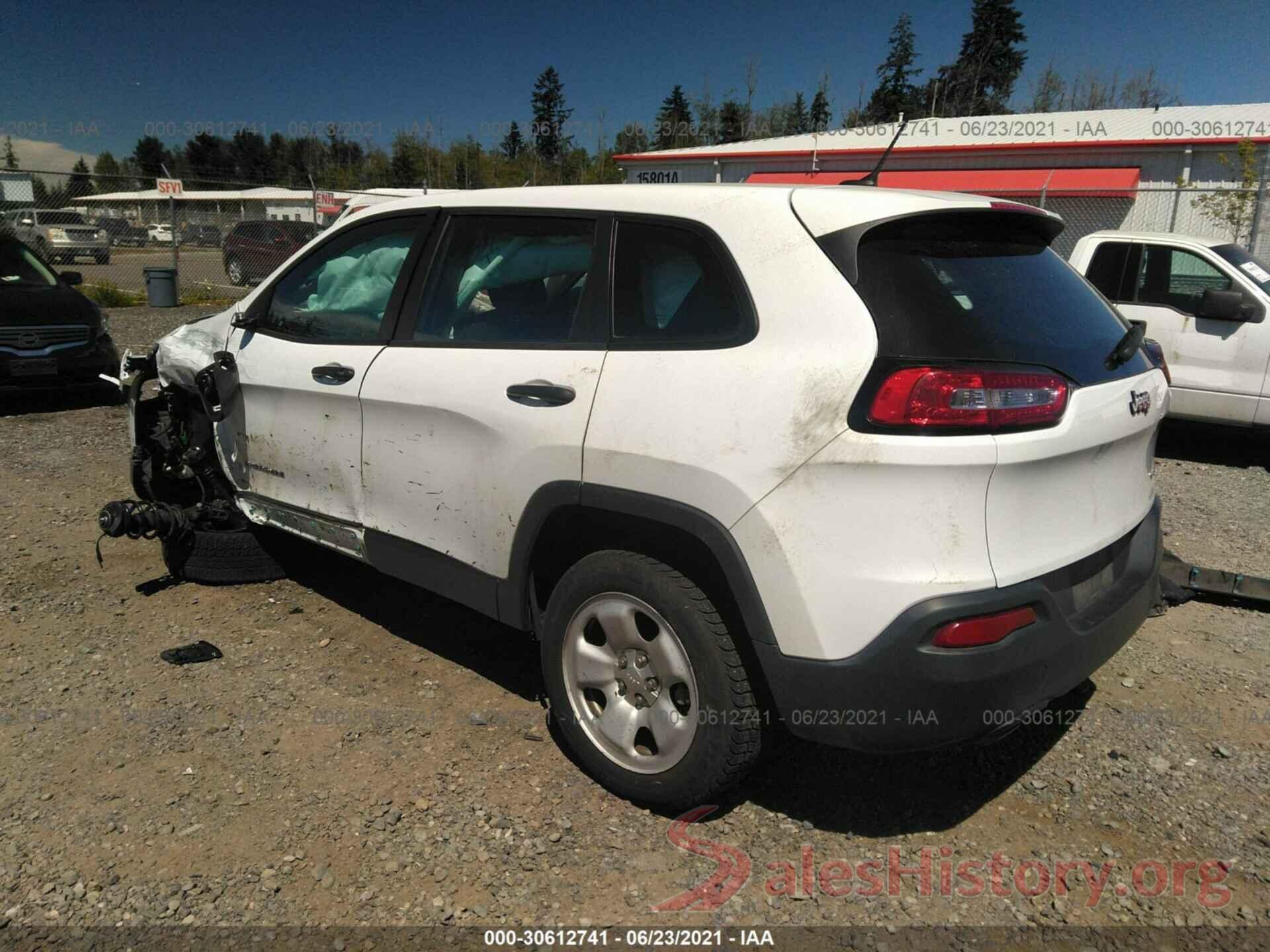 1C4PJLAB1GW136819 2016 JEEP CHEROKEE