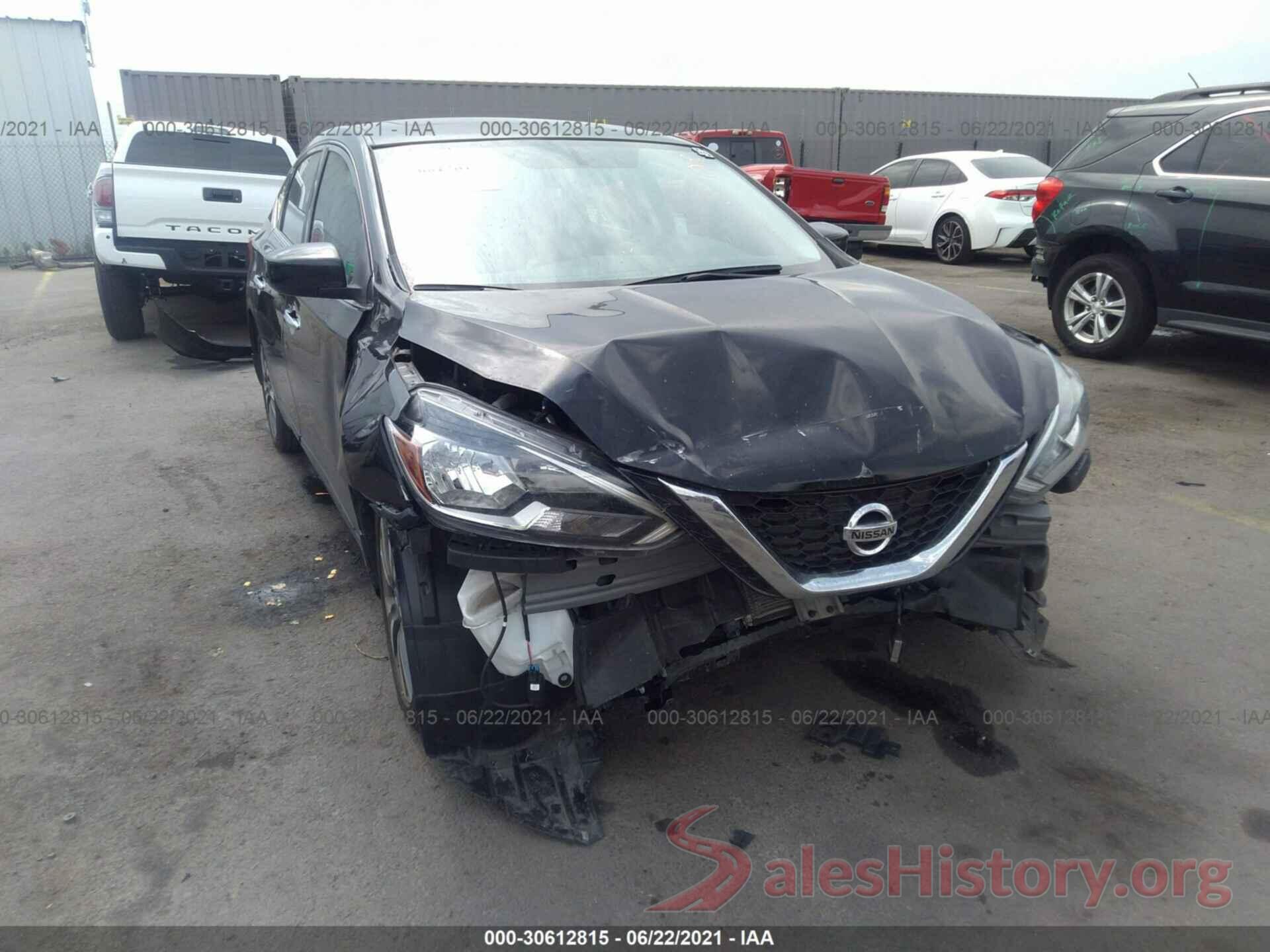 3N1AB7AP9KY381622 2019 NISSAN SENTRA