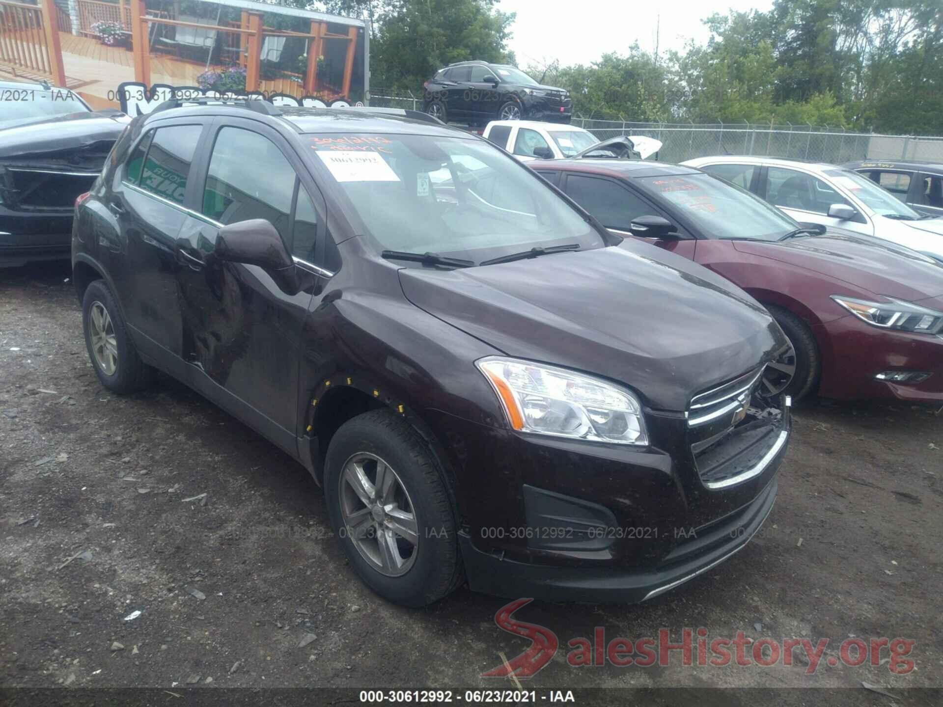 KL7CJPSB0GB550649 2016 CHEVROLET TRAX