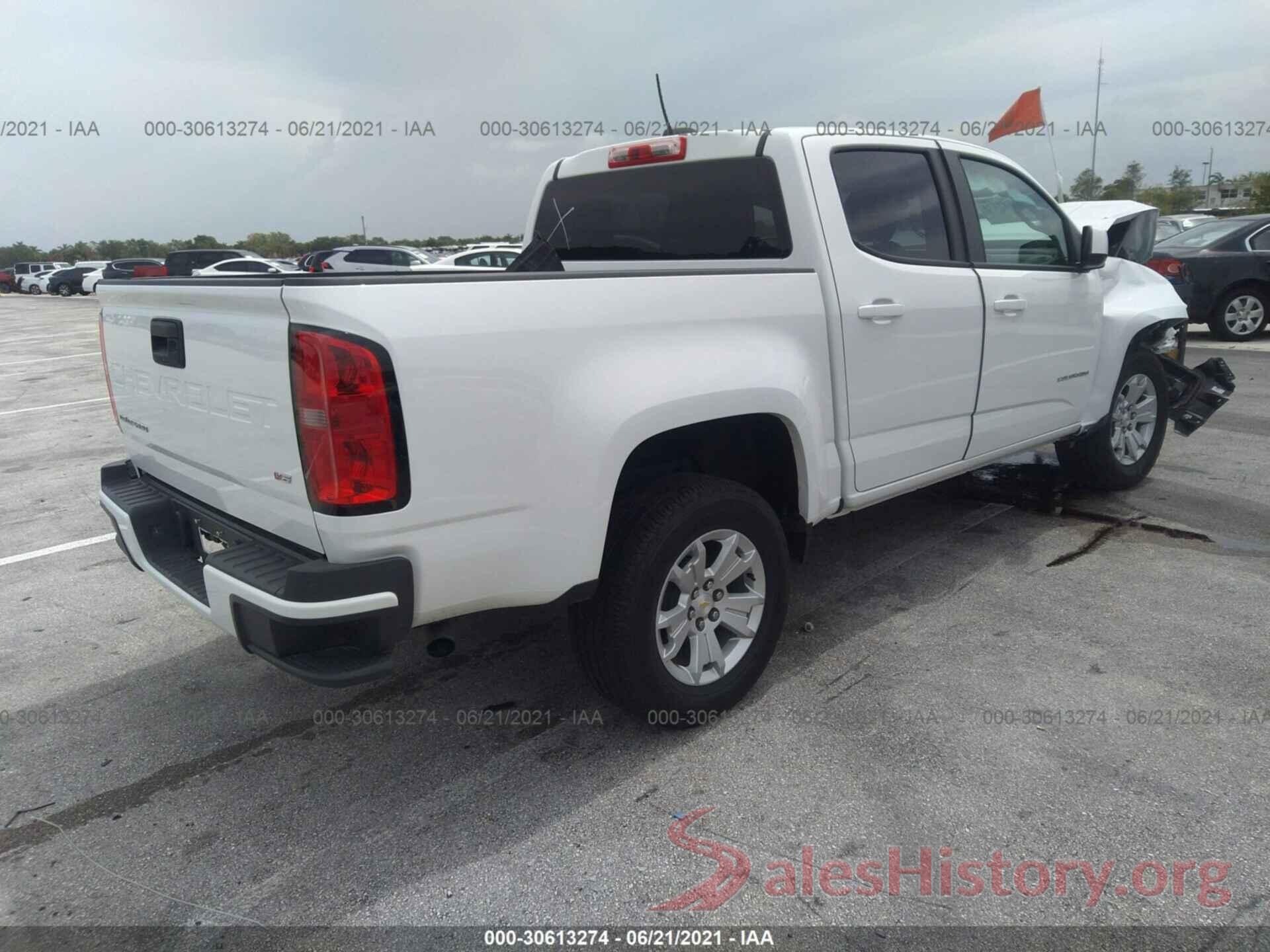 1GCGSCEN1M1132229 2021 CHEVROLET COLORADO