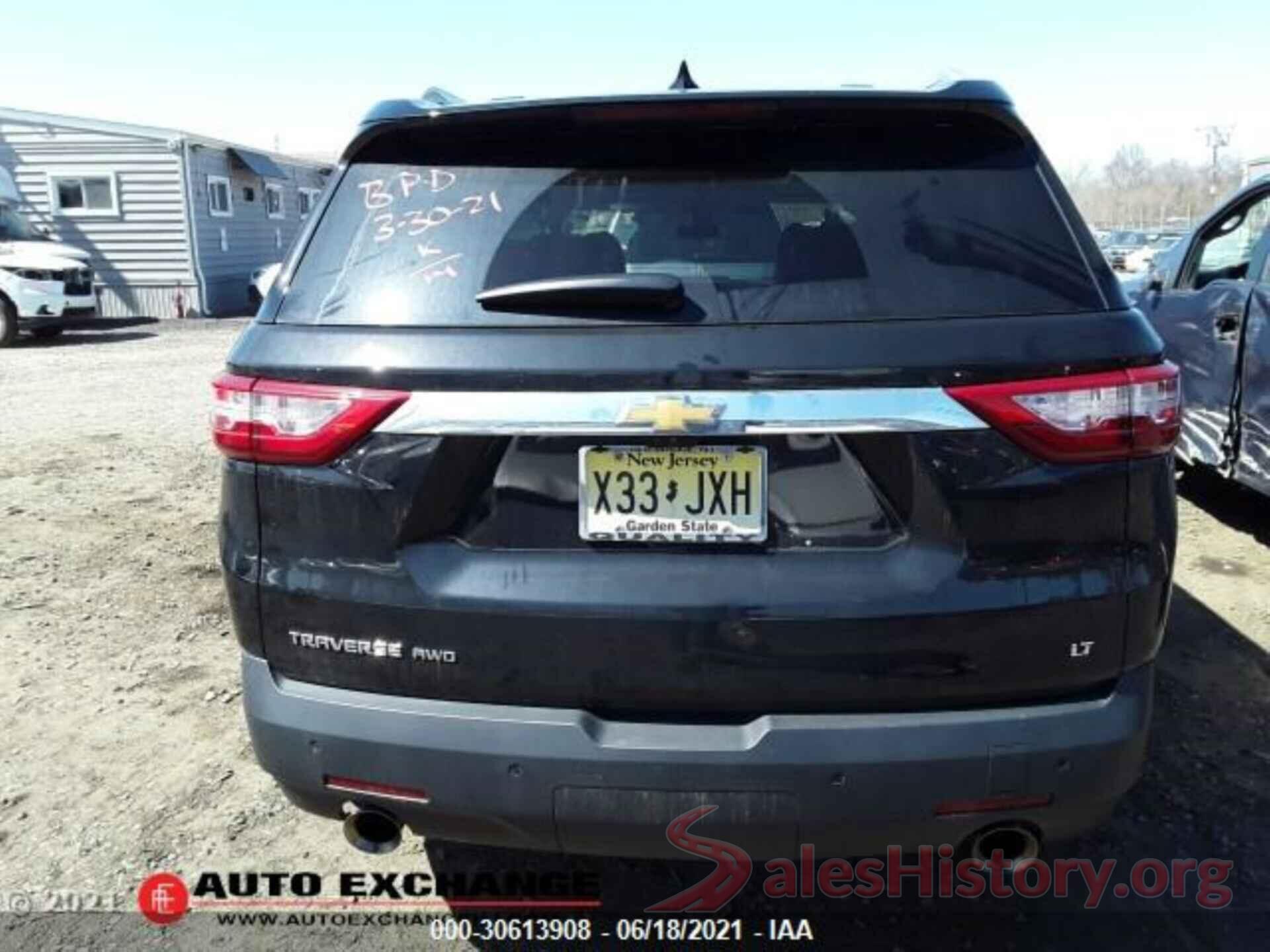 1GNEVHKW4JJ224494 2018 CHEVROLET TRAVERSE