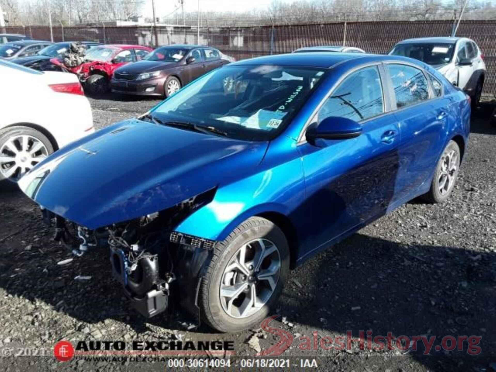 3KPF24AD1LE183031 2020 KIA FORTE