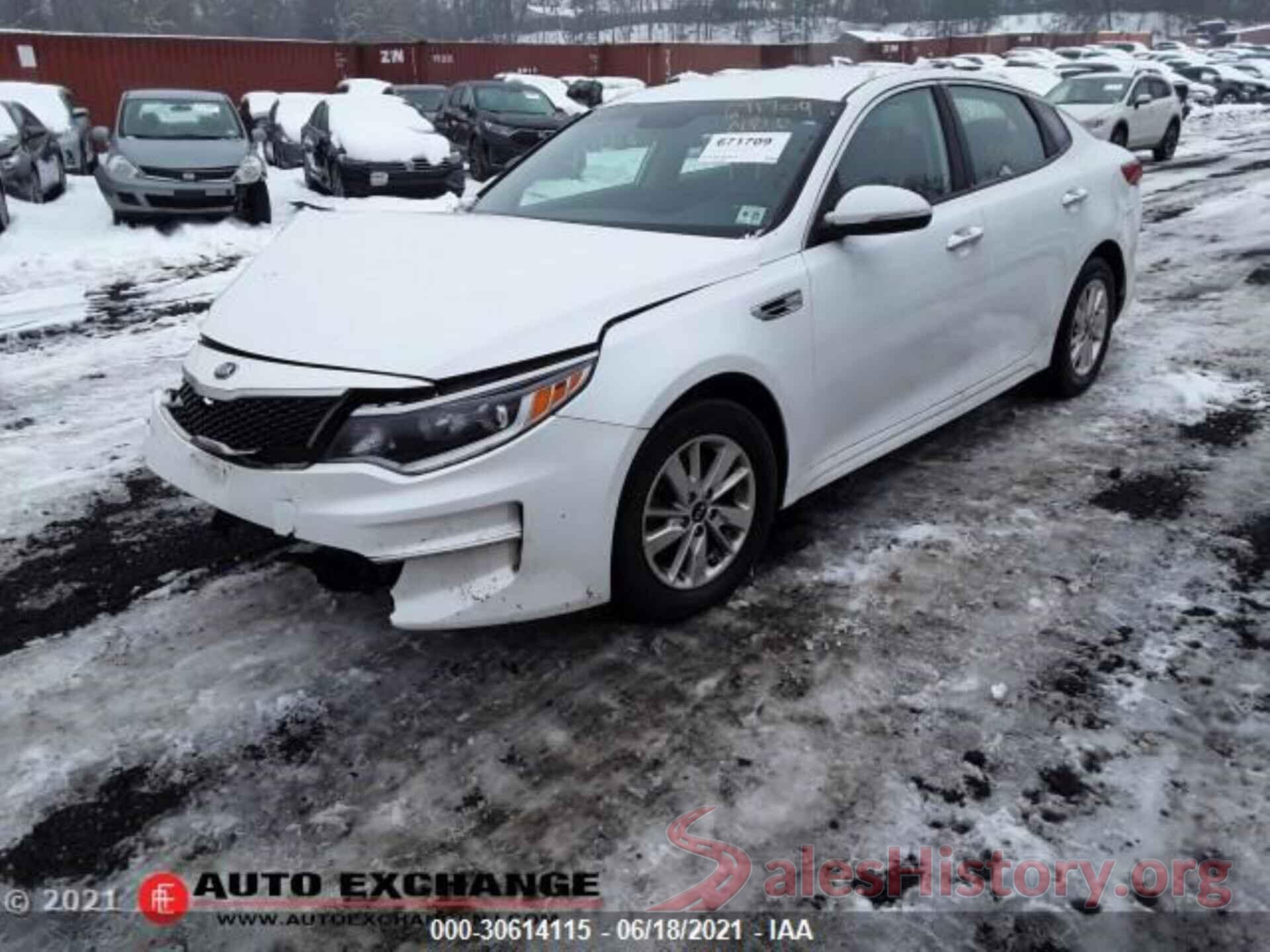 5XXGT4L35GG031935 2016 KIA OPTIMA