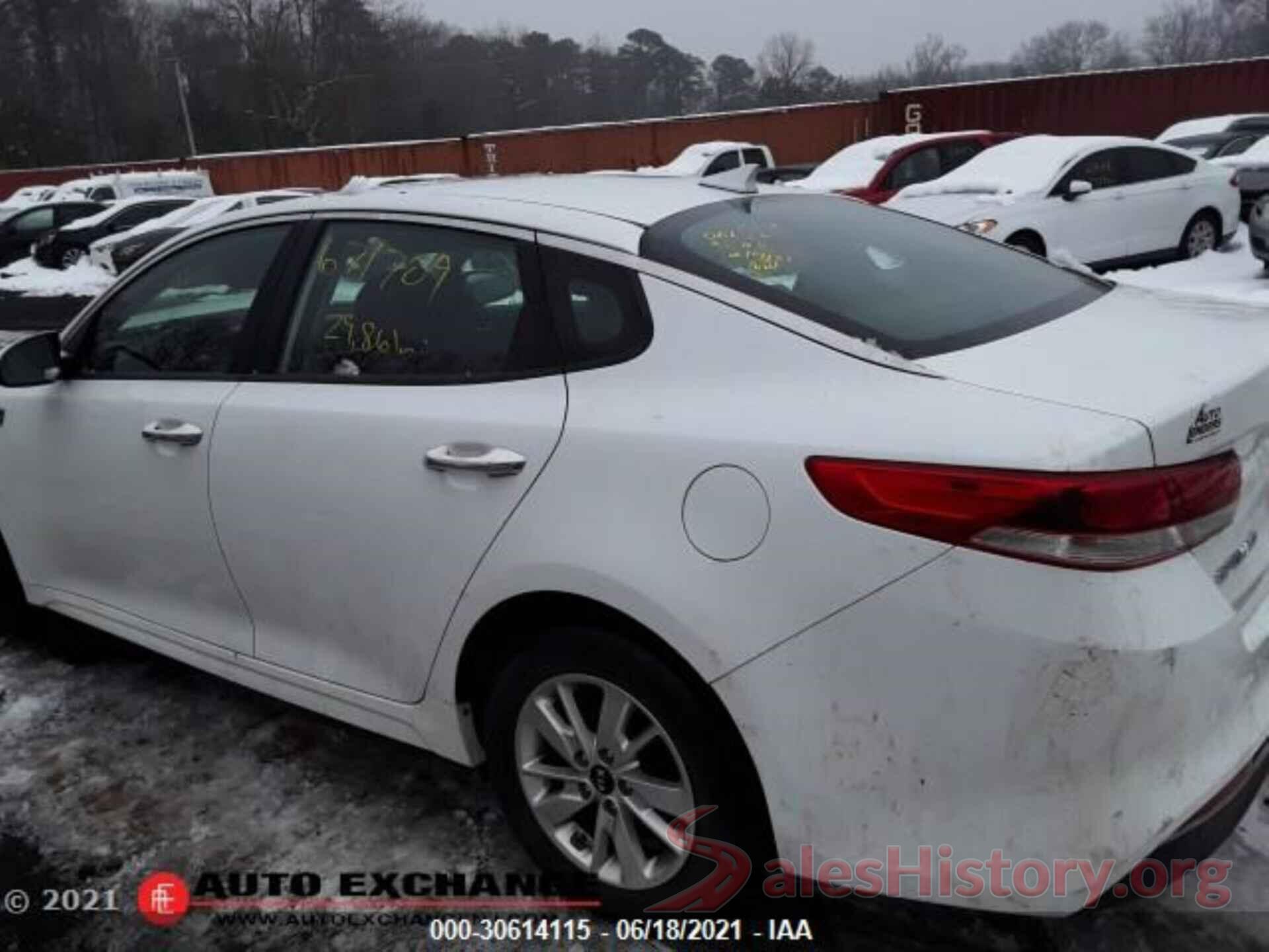 5XXGT4L35GG031935 2016 KIA OPTIMA