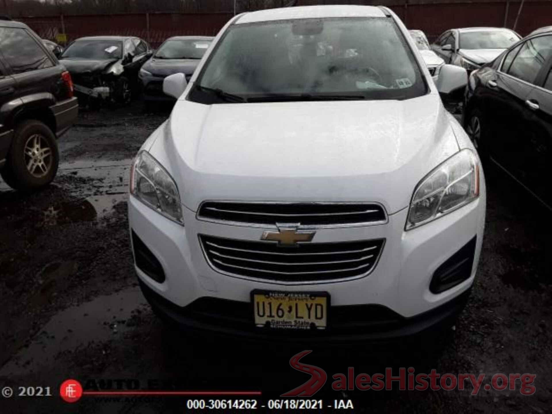 3GNCJKSB3GL253435 2016 CHEVROLET TRAX