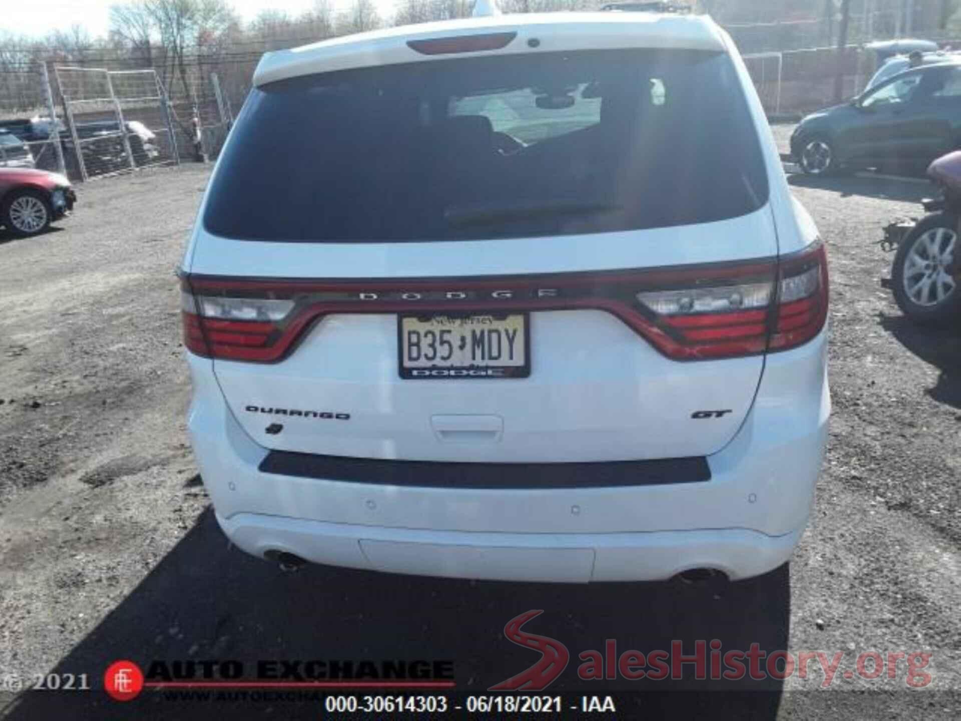 1C4RDJDG7LC161649 2020 DODGE DURANGO