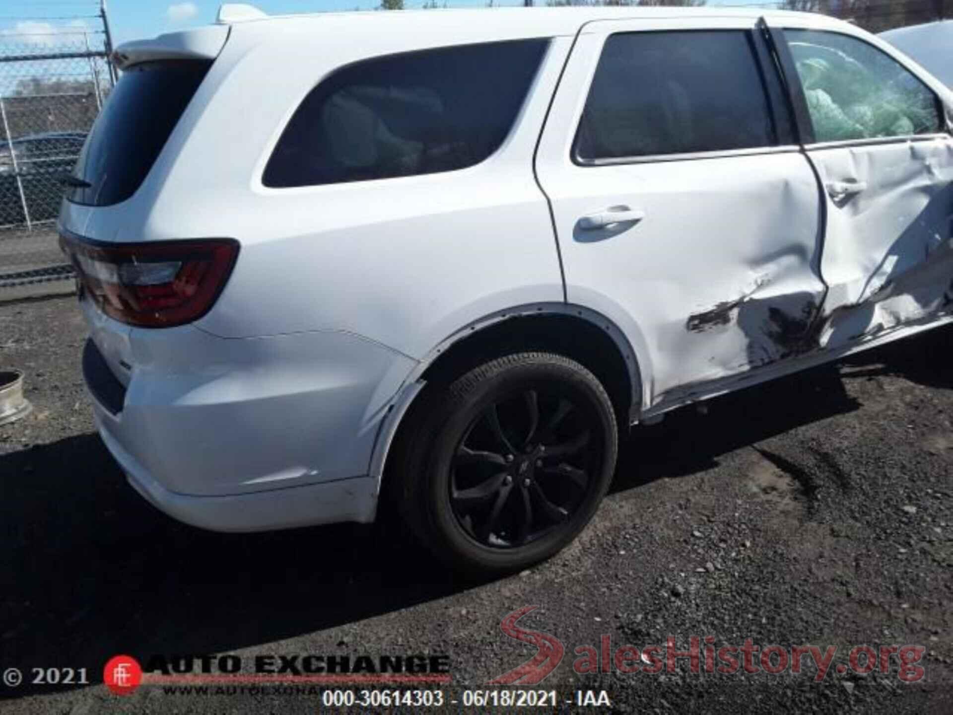 1C4RDJDG7LC161649 2020 DODGE DURANGO