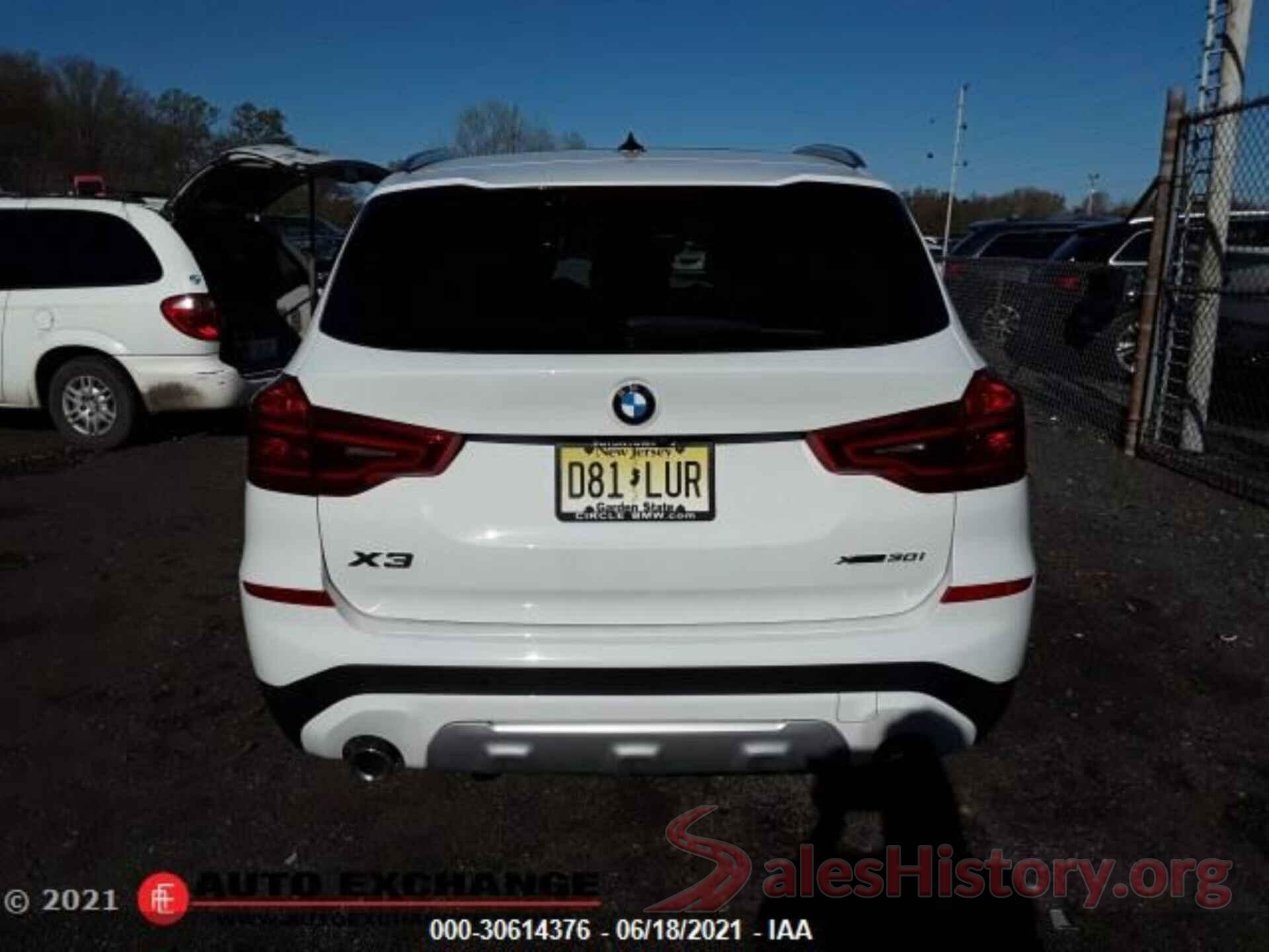 5UXTR9C58KLP88444 2019 BMW X3