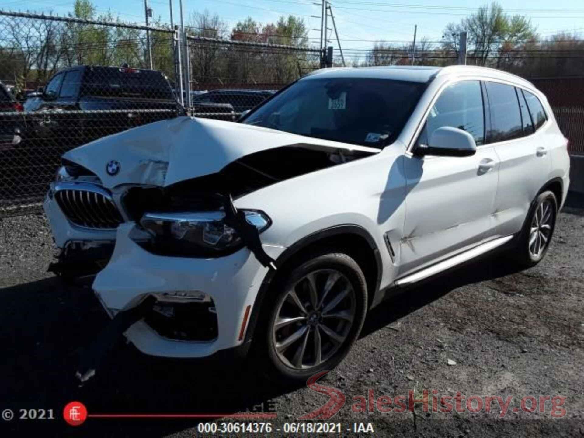 5UXTR9C58KLP88444 2019 BMW X3