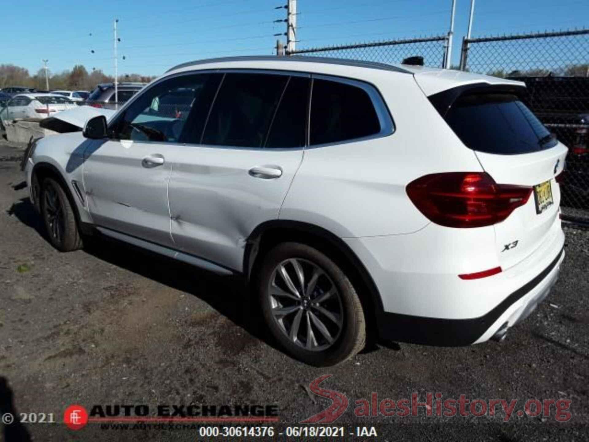 5UXTR9C58KLP88444 2019 BMW X3