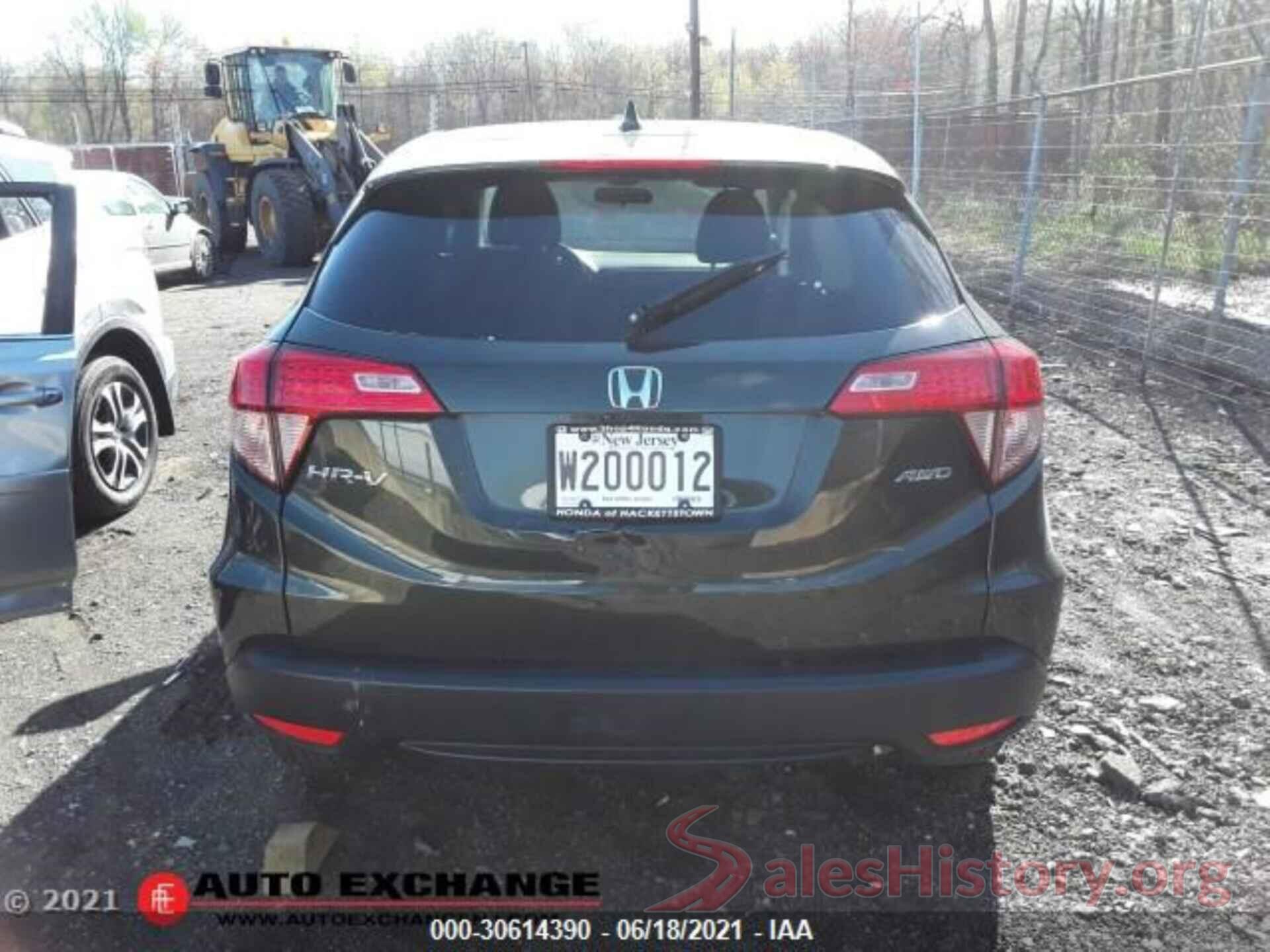 3CZRU6H54JM711983 2018 HONDA HR-V