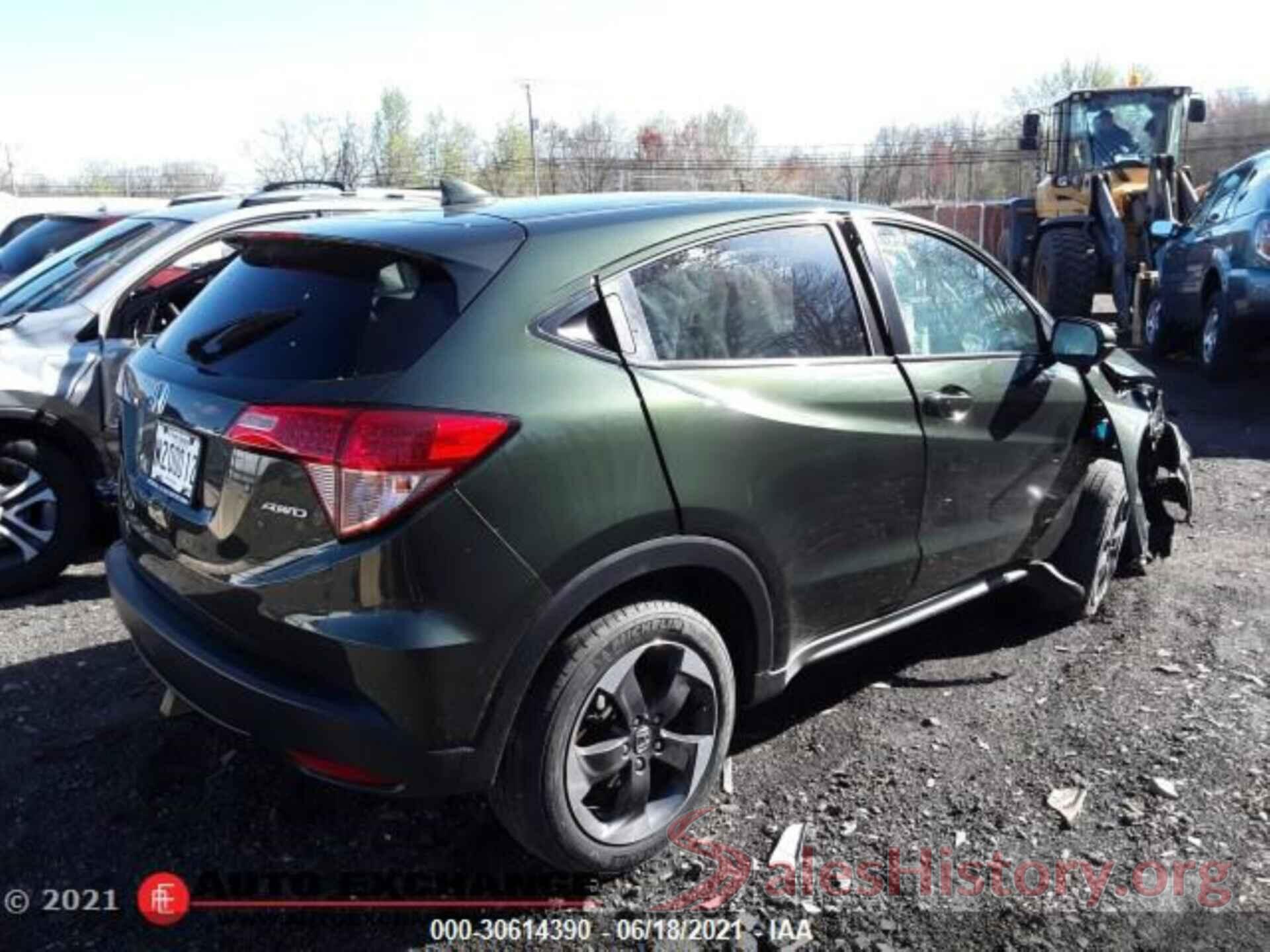 3CZRU6H54JM711983 2018 HONDA HR-V