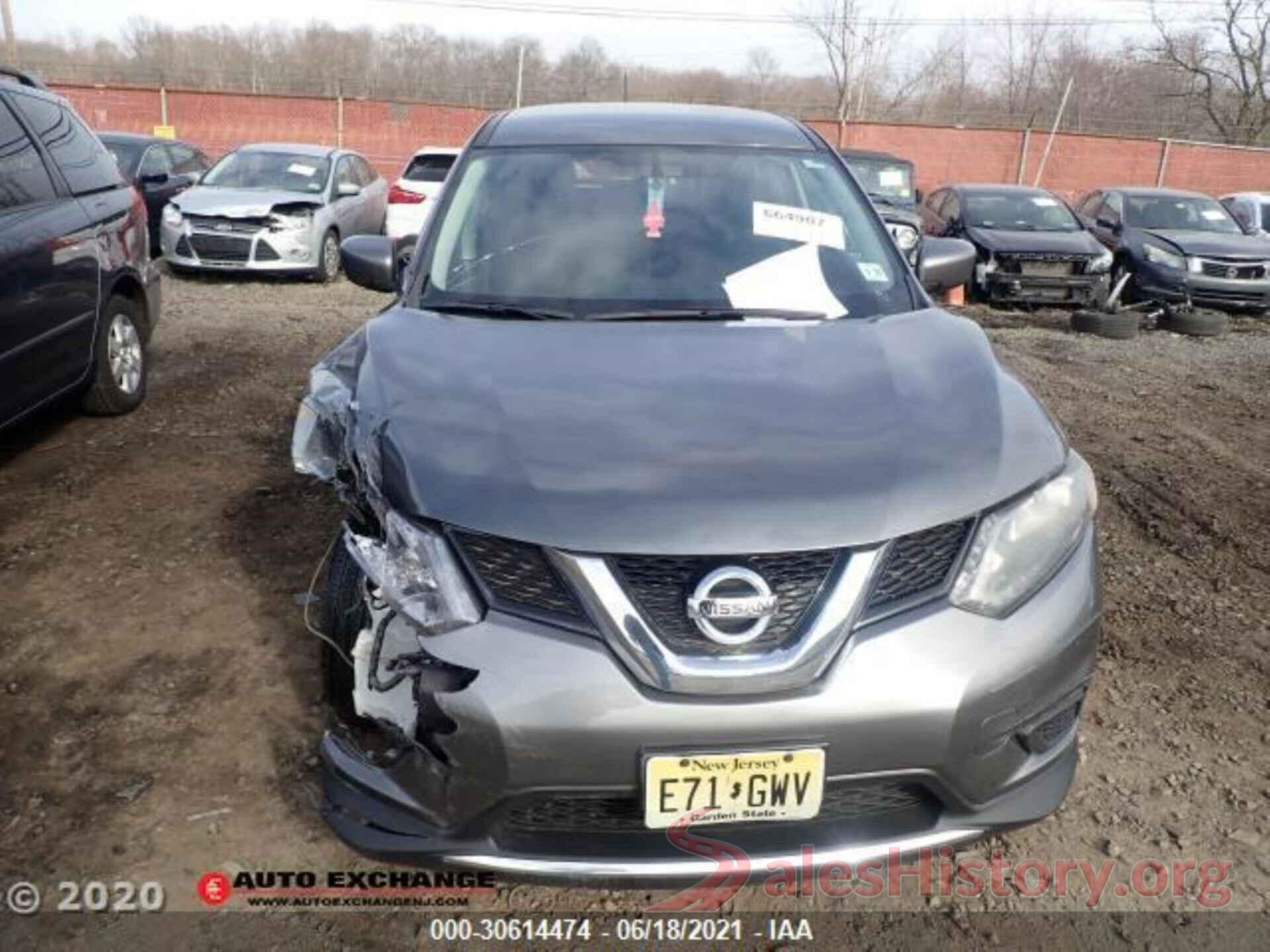 5N1AT2MV3GC801605 2016 NISSAN ROGUE