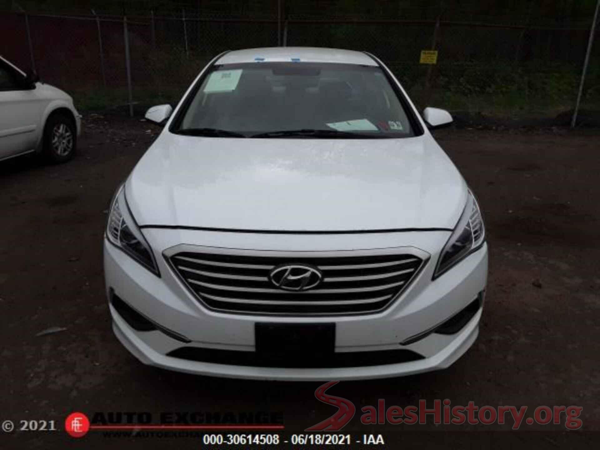 5NPE24AFXHH526192 2017 HYUNDAI SONATA