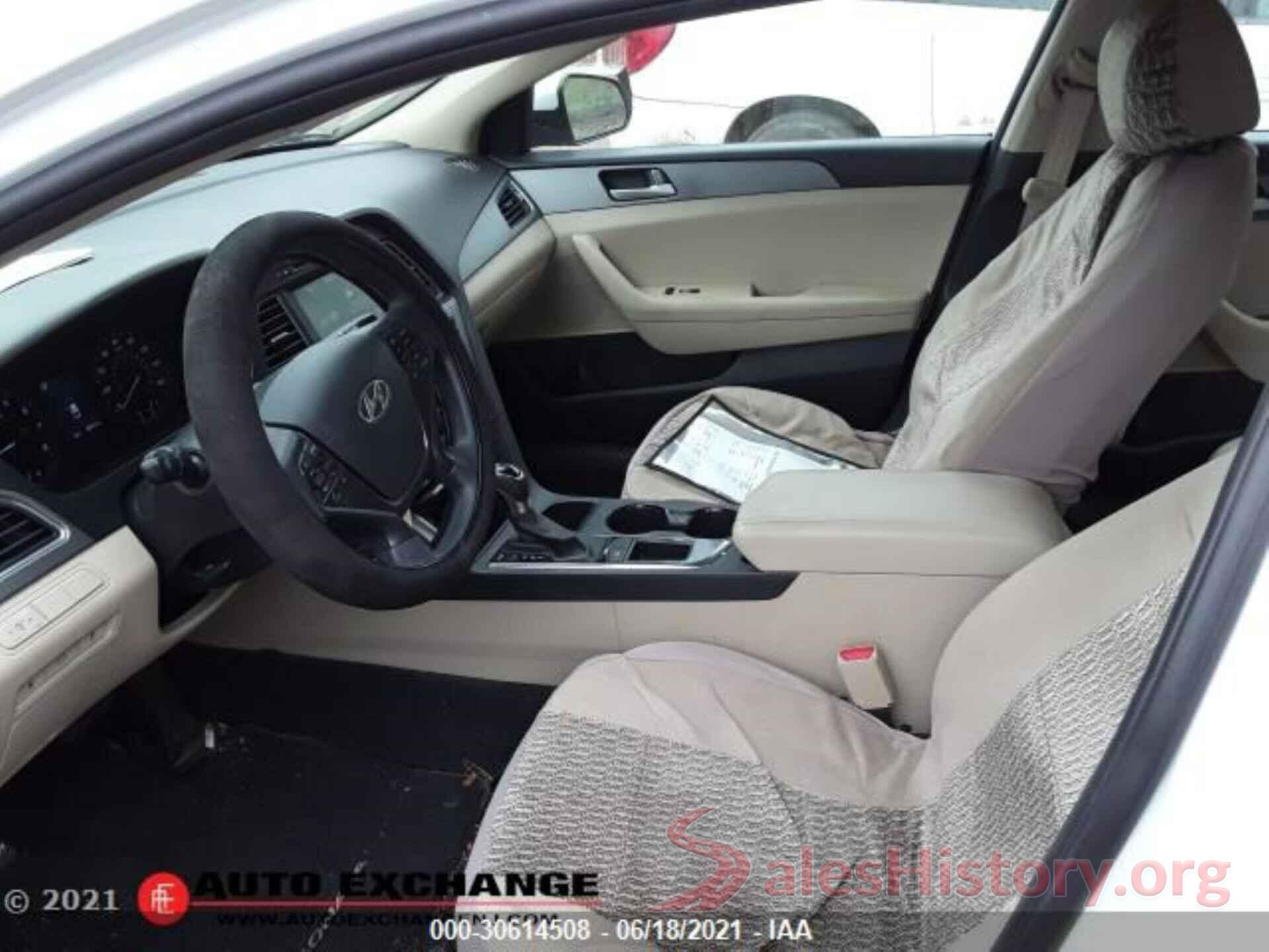 5NPE24AFXHH526192 2017 HYUNDAI SONATA