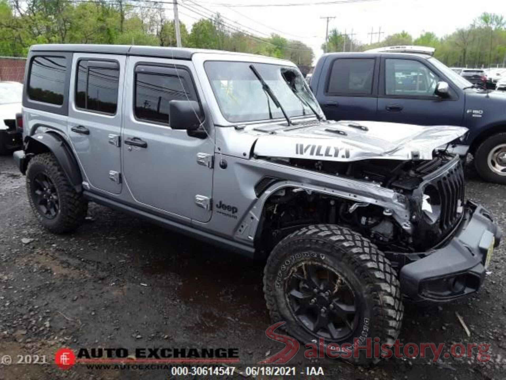 1C4HJXDN7MW564424 2021 JEEP WRANGLER