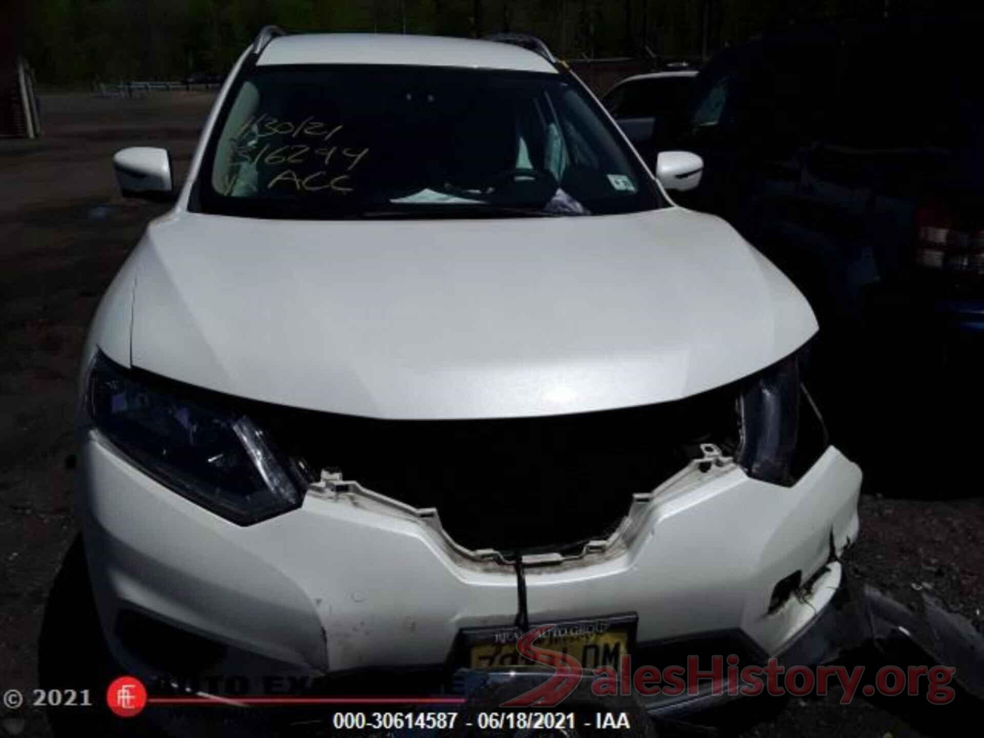 KNMAT2MV6GP675849 2016 NISSAN ROGUE