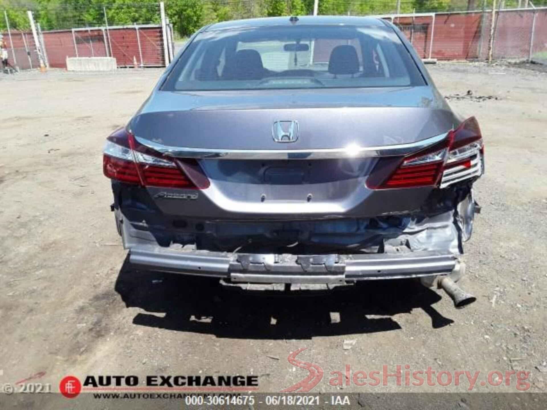 1HGCR2F78GA058415 2016 HONDA ACCORD SEDAN