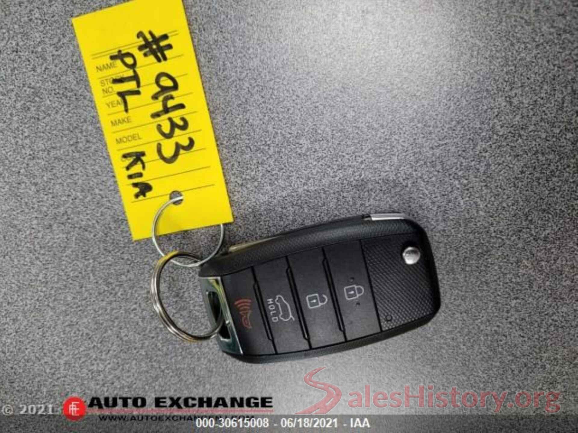 5XYPGDA36HG219433 2017 KIA SORENTO