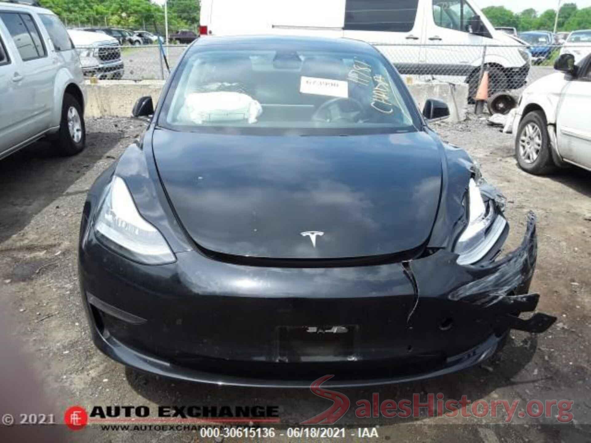 5YJ3E1EBXKF384694 2019 TESLA MODEL 3