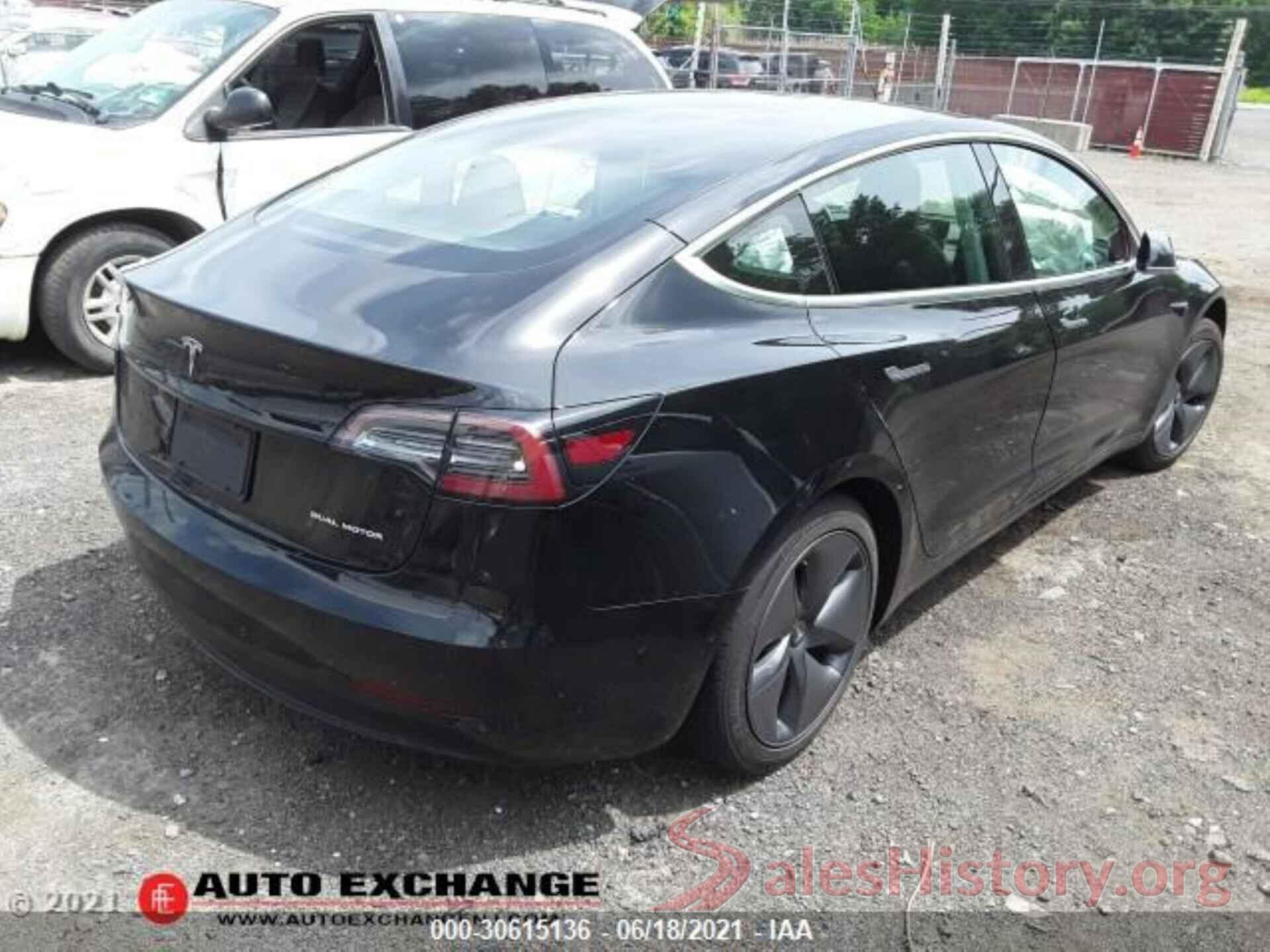 5YJ3E1EBXKF384694 2019 TESLA MODEL 3