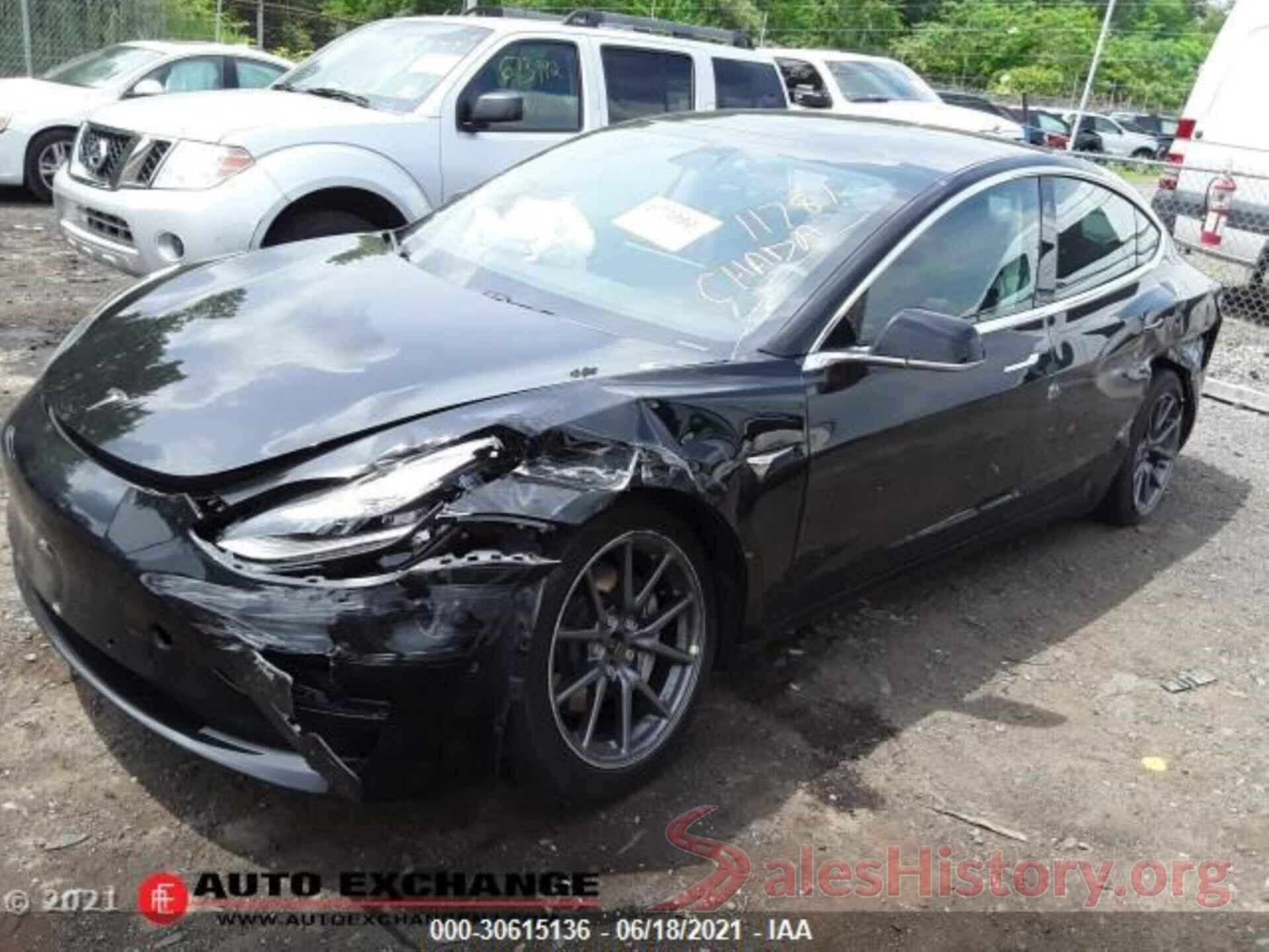 5YJ3E1EBXKF384694 2019 TESLA MODEL 3