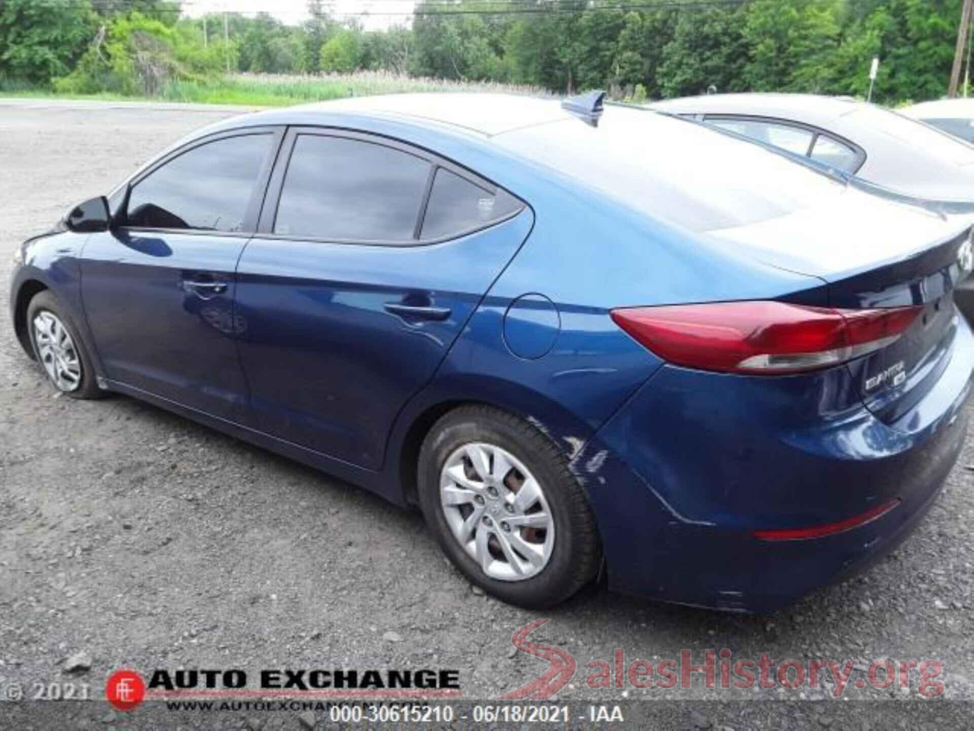 5NPD74LF2HH194324 2017 HYUNDAI ELANTRA