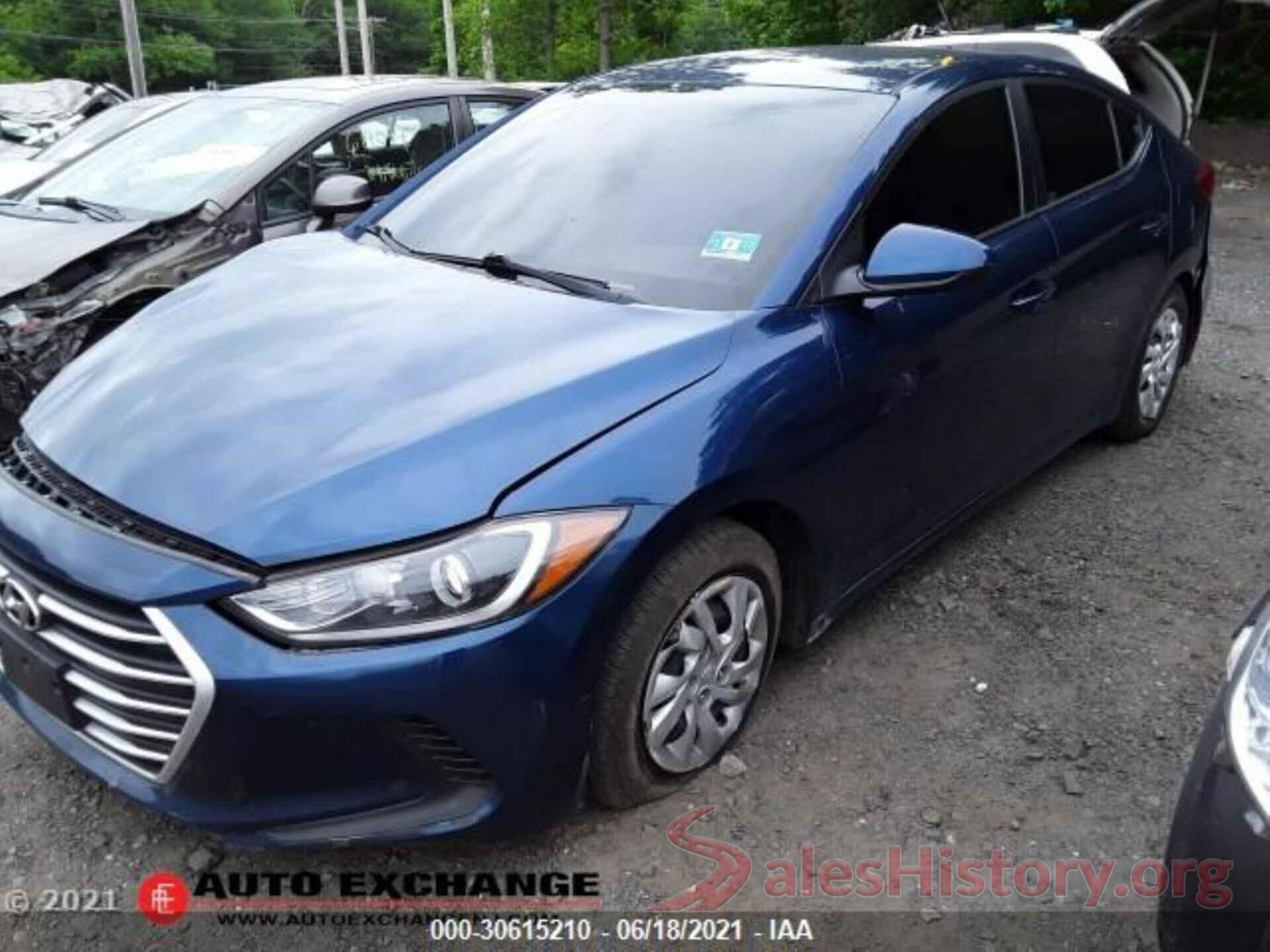 5NPD74LF2HH194324 2017 HYUNDAI ELANTRA