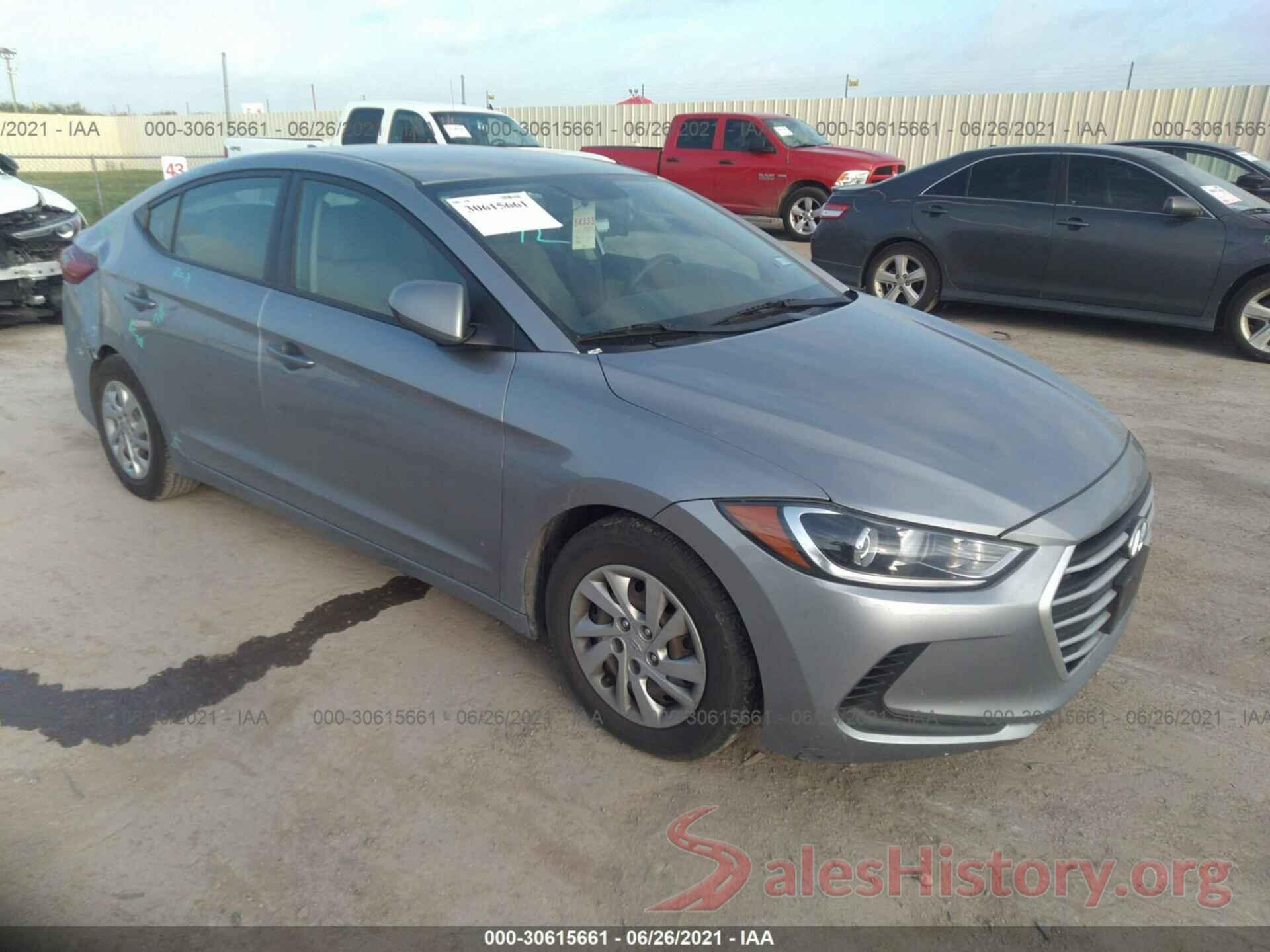 5NPD74LF3HH191707 2017 HYUNDAI ELANTRA