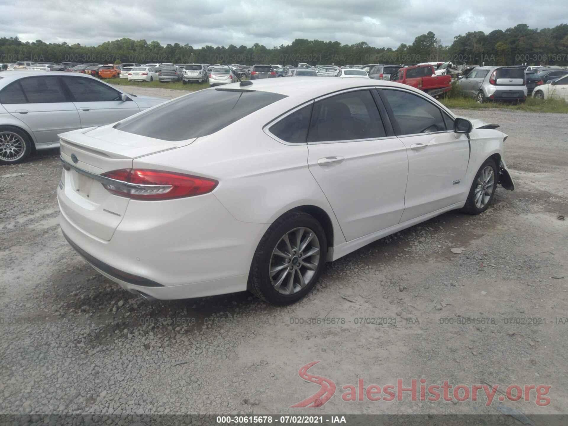 3FA6P0SU3JR106598 2018 FORD FUSION ENERGI