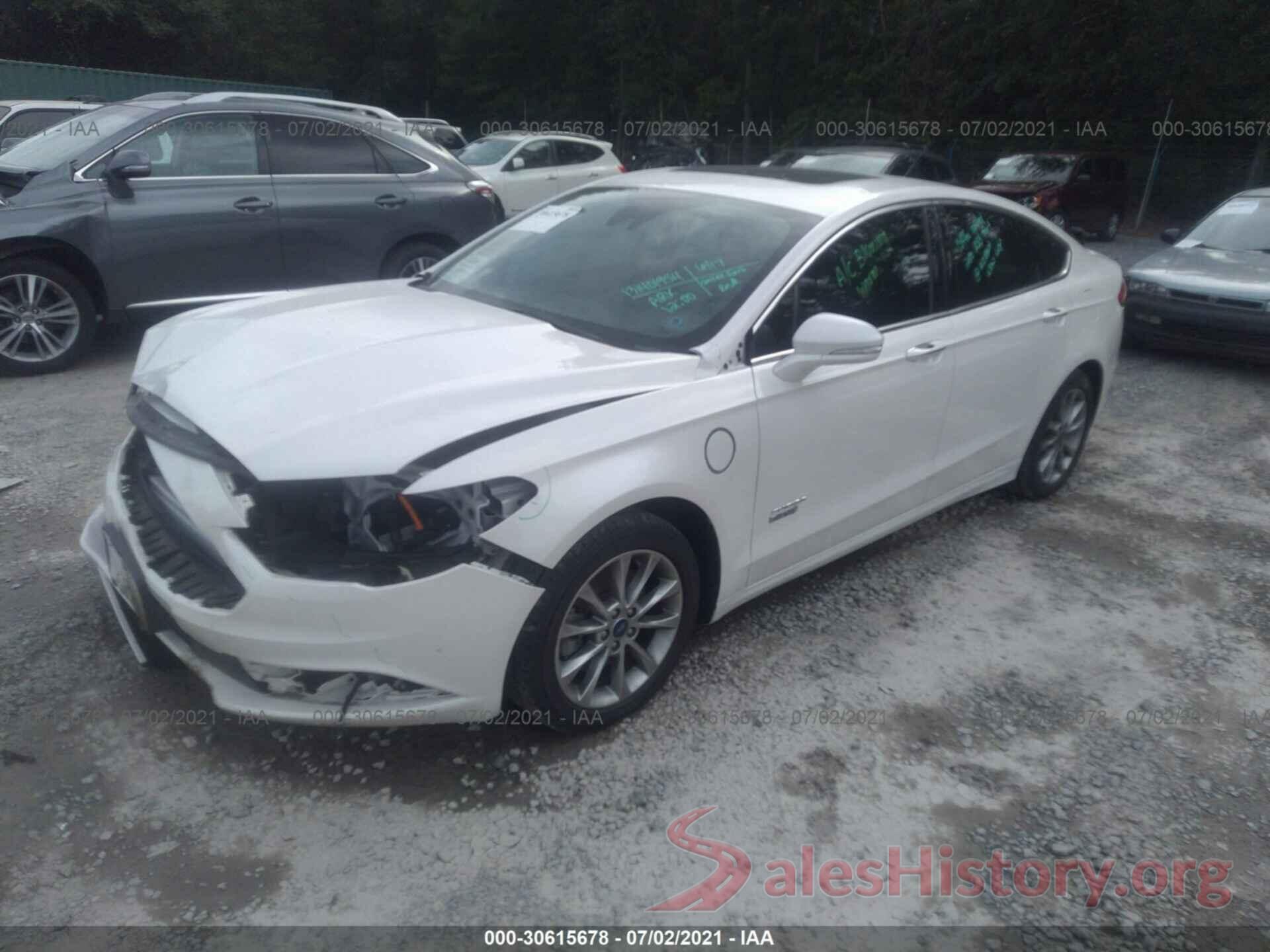 3FA6P0SU3JR106598 2018 FORD FUSION ENERGI