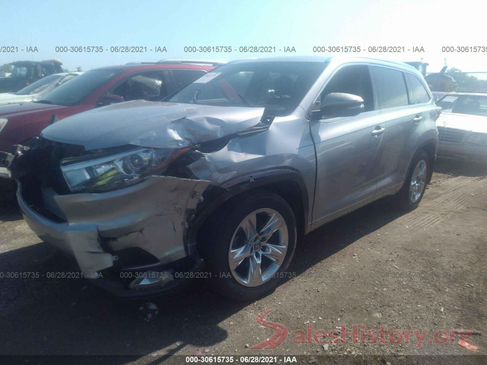 5TDDKRFH8GS258612 2016 TOYOTA HIGHLANDER