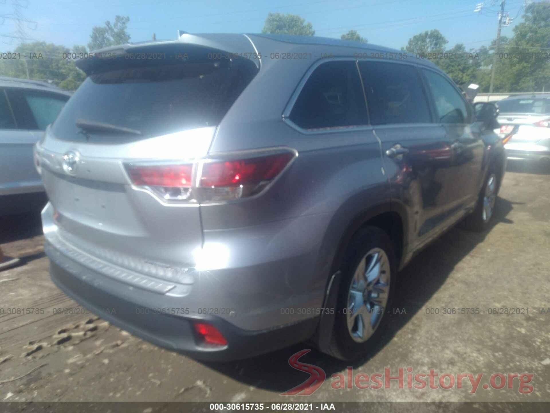 5TDDKRFH8GS258612 2016 TOYOTA HIGHLANDER