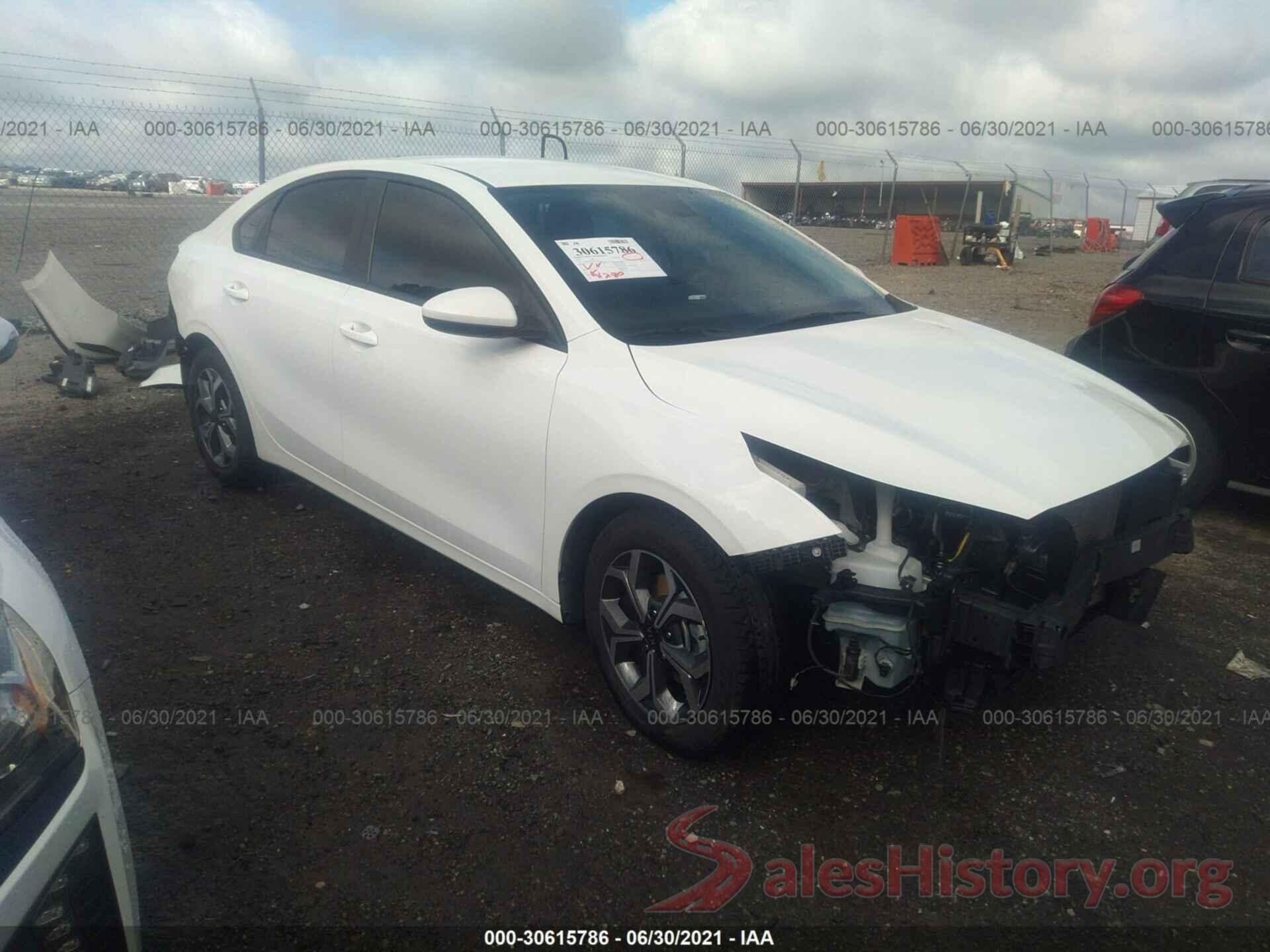 3KPF24AD7KE133345 2019 KIA FORTE