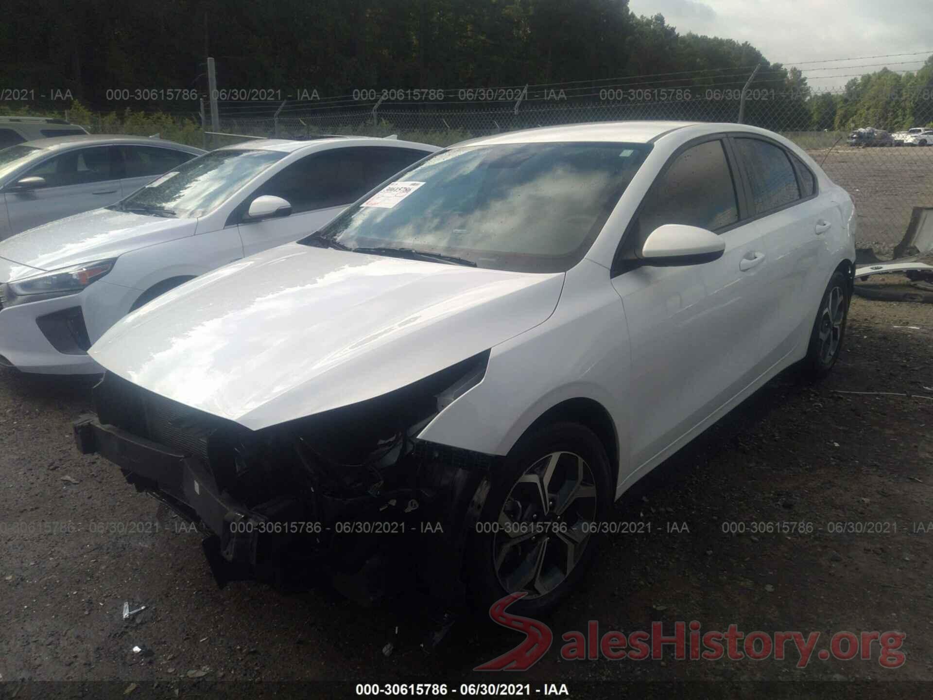 3KPF24AD7KE133345 2019 KIA FORTE